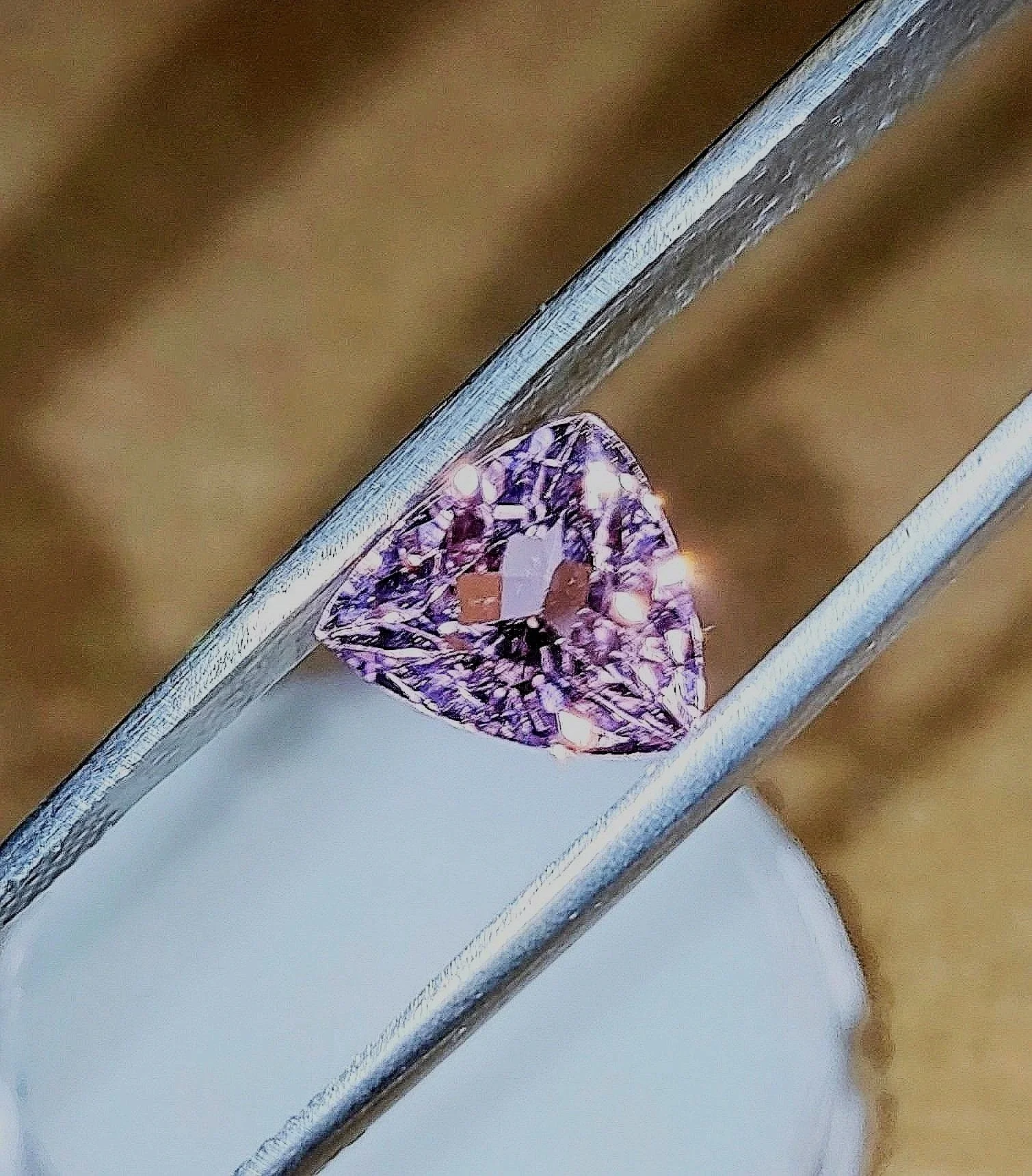 GIA Certified Genuine Neon Pink Titanium Tourmaline 2.14ct TheCoveAtFoxHollow.com