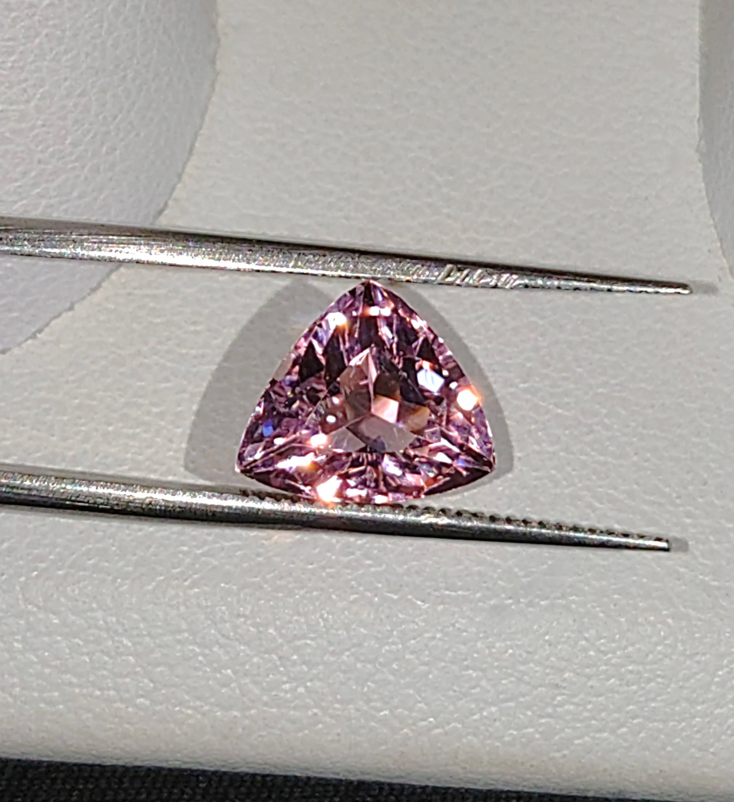 GIA Certified Genuine Neon Pink Titanium Tourmaline 2.14ct from TheCoveAtFoxHollow.com