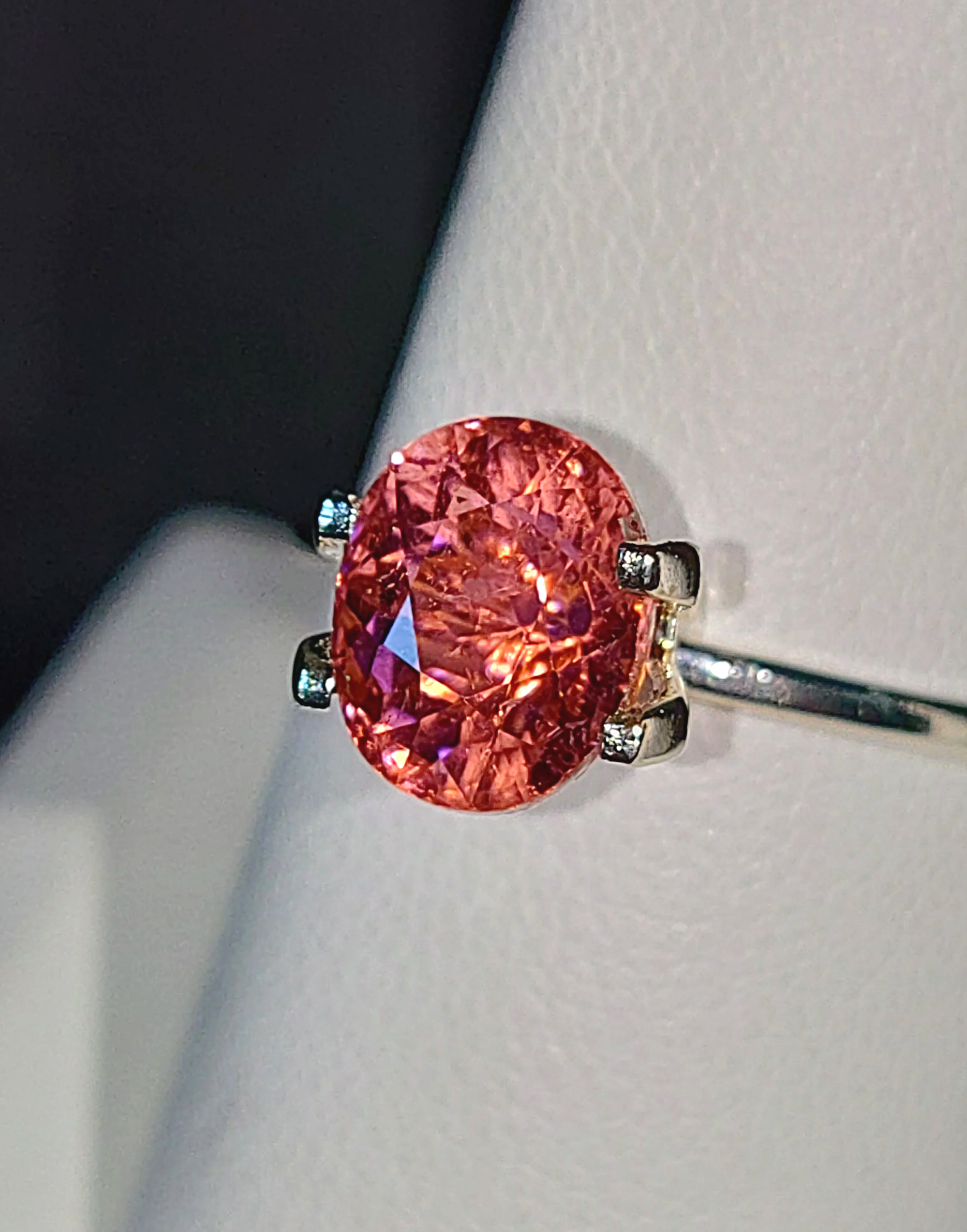 Genuine Neon Hot Pink Titanium Tourmaline 2.58ct TheCoveAtFoxHollow.com