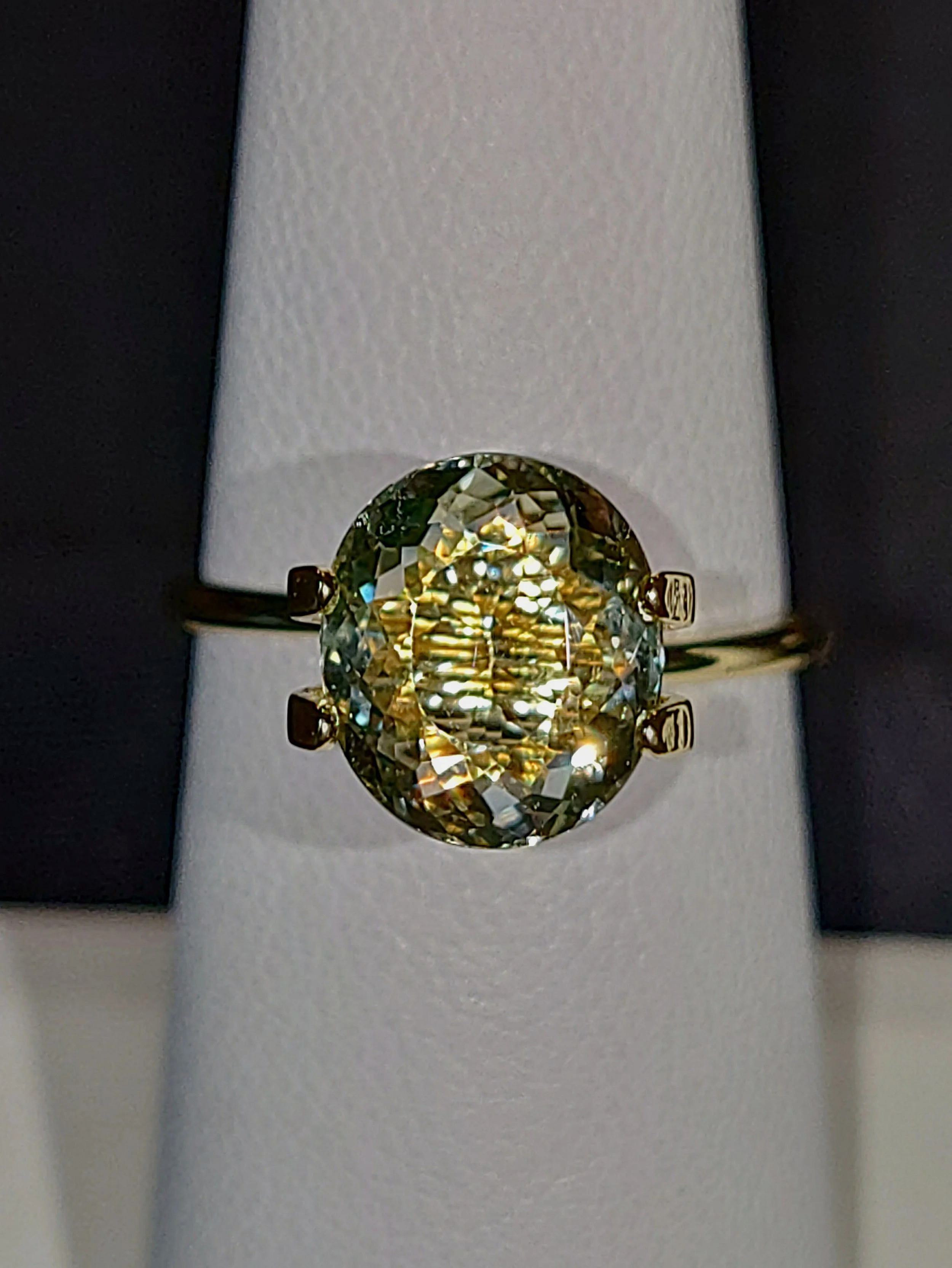 Genuine Neon Green Titanium Tourmaline 2.34ct from TheCoveAtFoxHollow.com