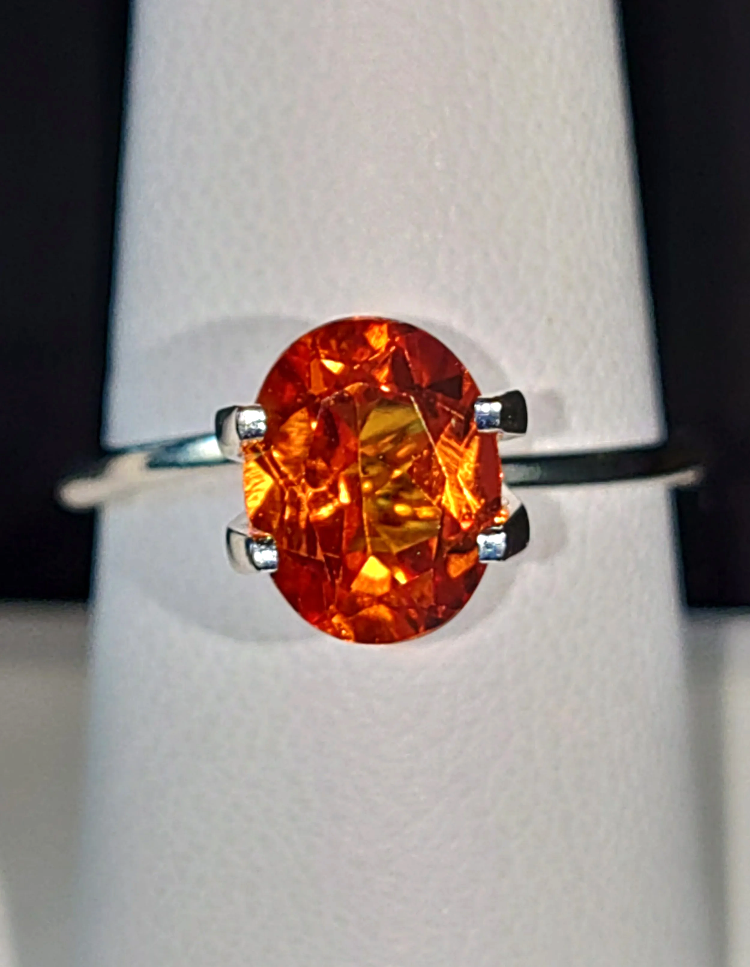 Genuine Mandarin Garnet 2.37ct from TheCoveAtFoxHollow.com
