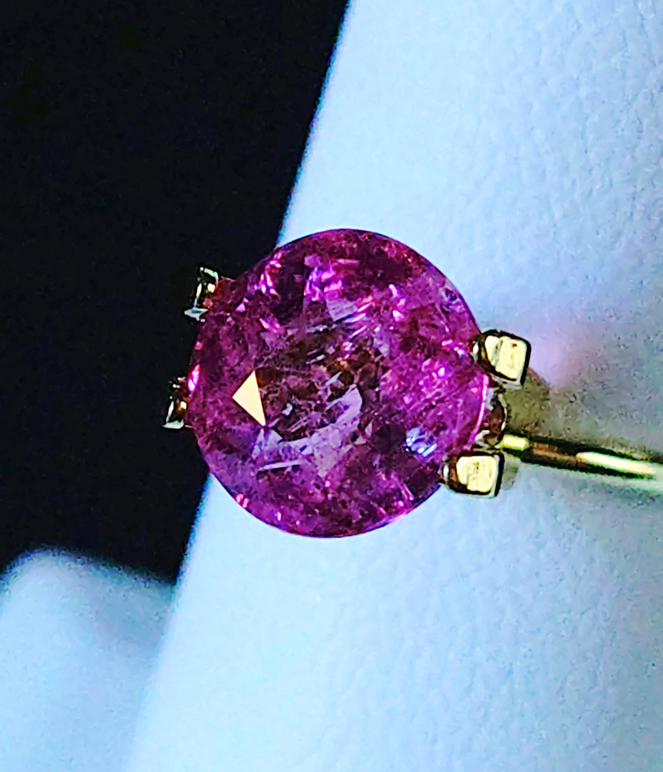 Genuine Neon Fuchsia Titanium Tourmaline 2.53ct from TheCoveAtFoxHollow.com