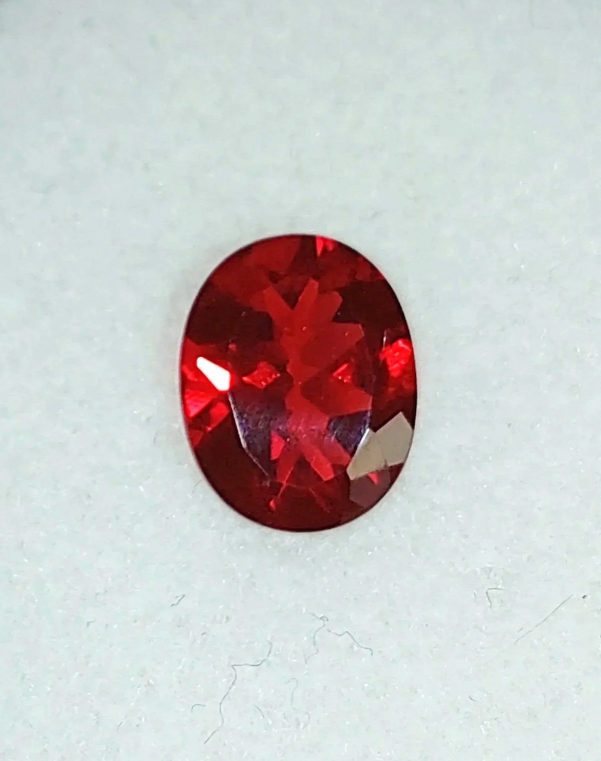 Genuine Red Andesine 2.15ct from TheCoveAtFoxHollow.com
