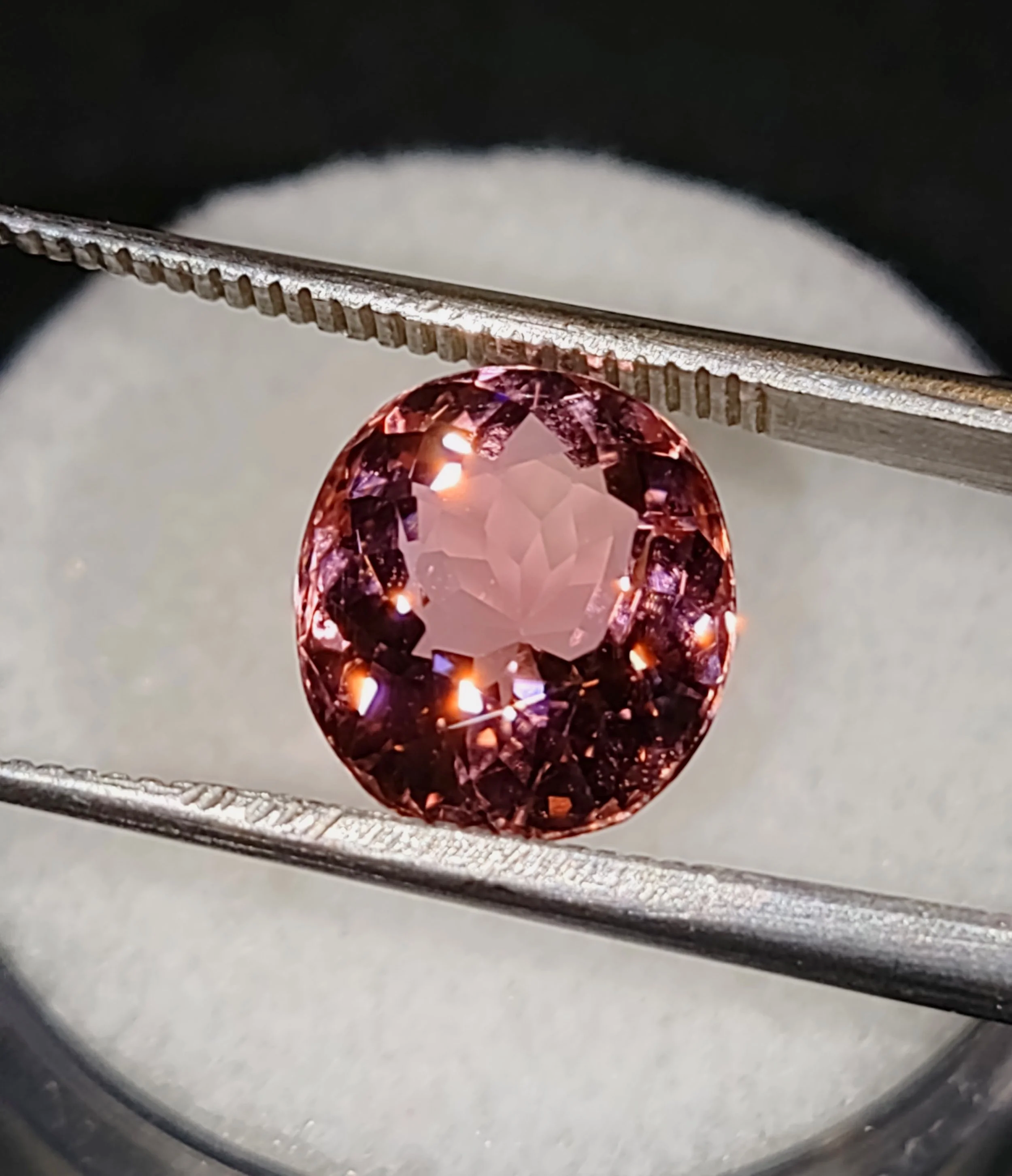 Genuine Neon Pink Titanium Tourmaline 3ct from TheCoveAtFoxHollow.com
