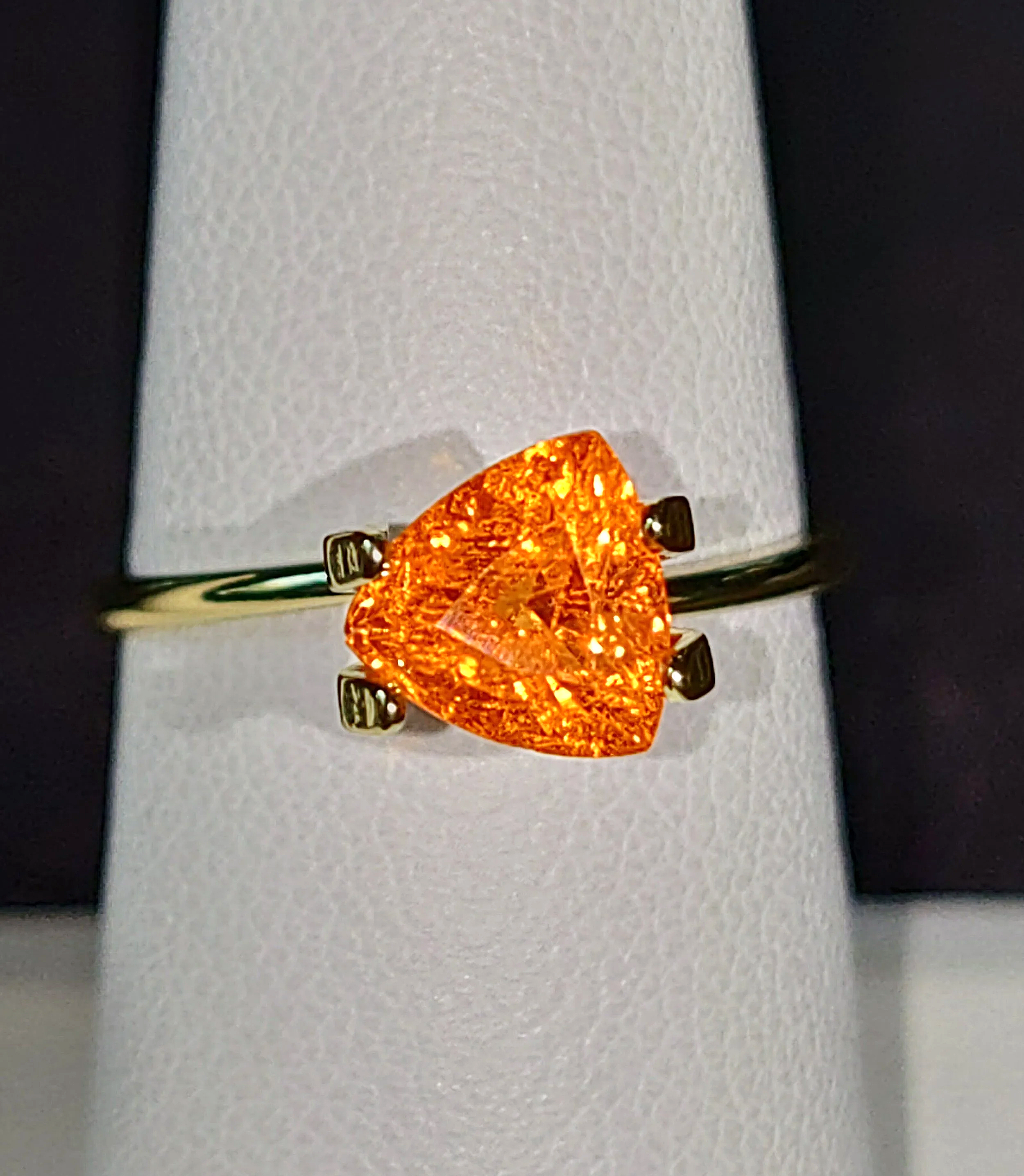 Genuine Mandarin Garnet 1.92ct from TheCoveAtFoxHollow.com