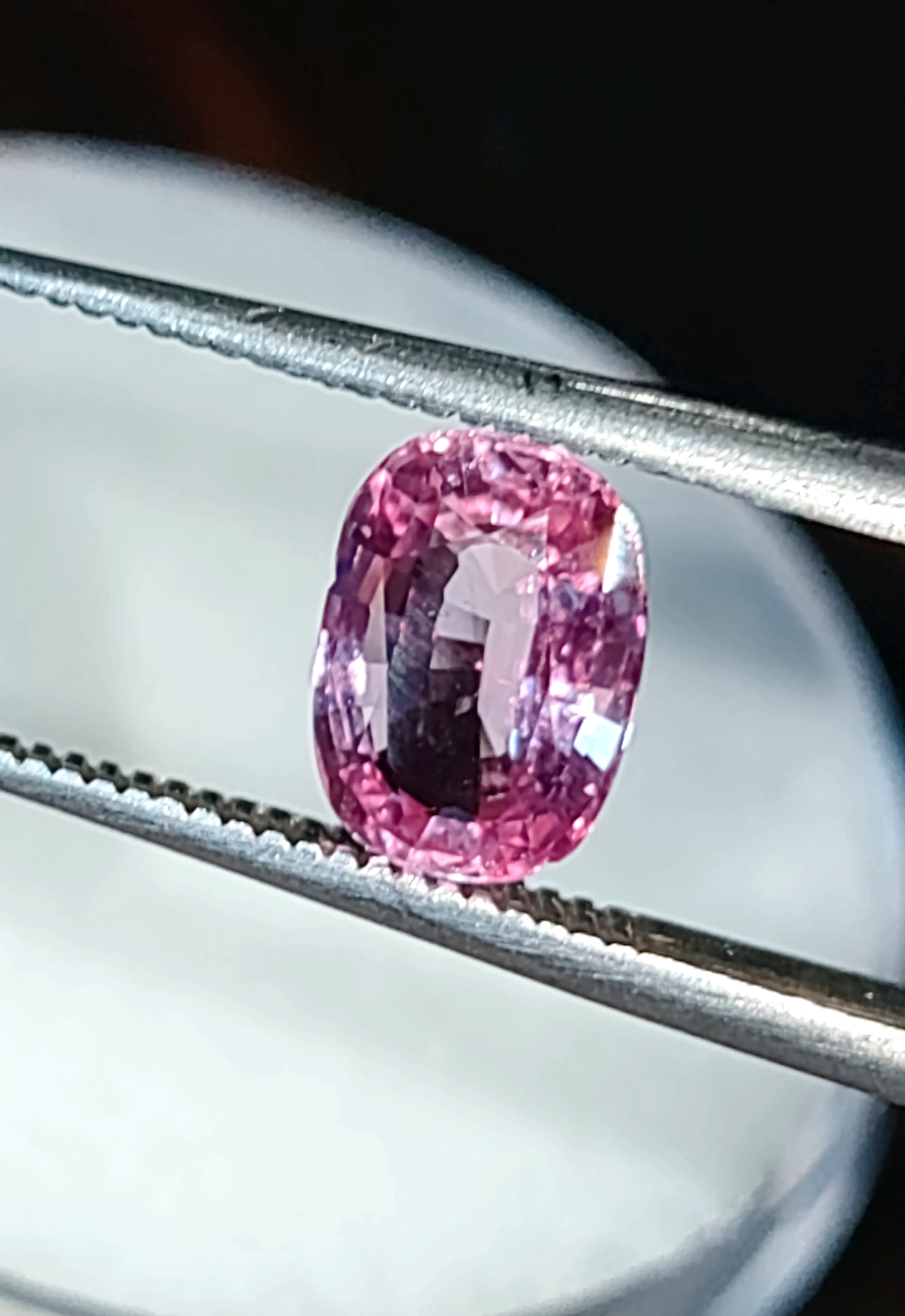 GIA Certified Pink Sapphire 1.16ct from TheCoveAtFoxHollow.com