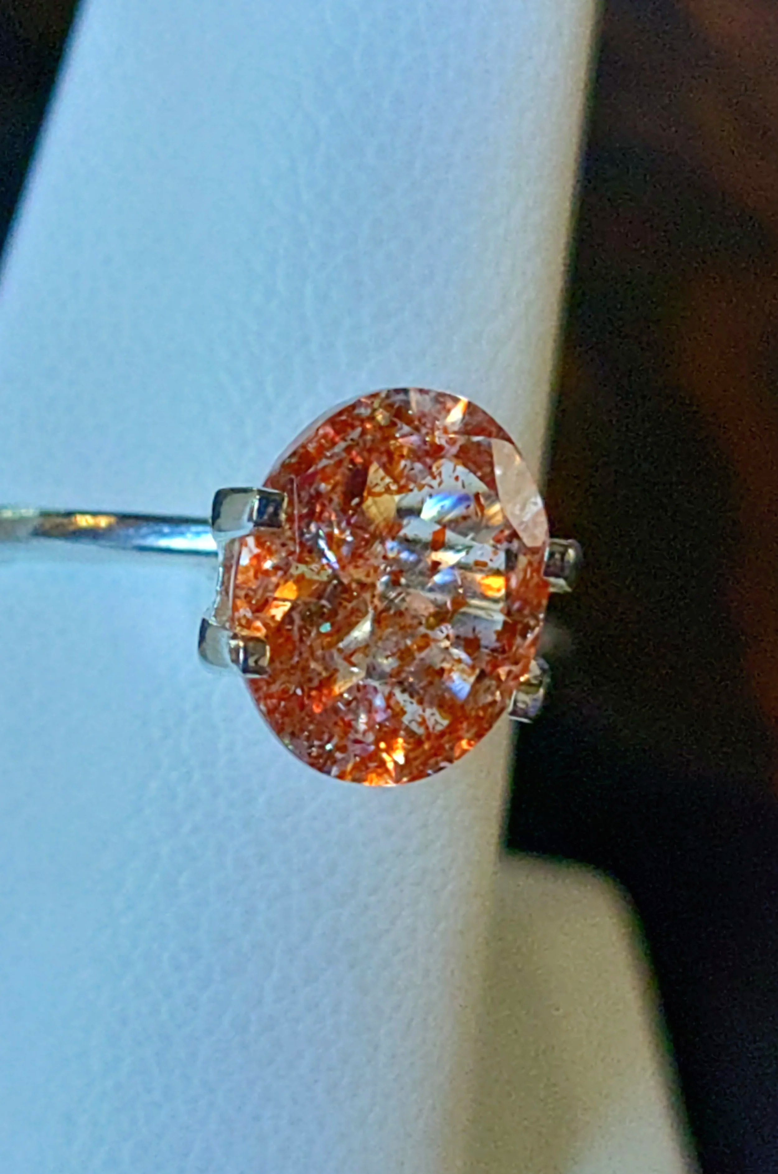 Genuine Tanzanian Sunstone 2.56ct from TheCoveAtFoxHollow.com
