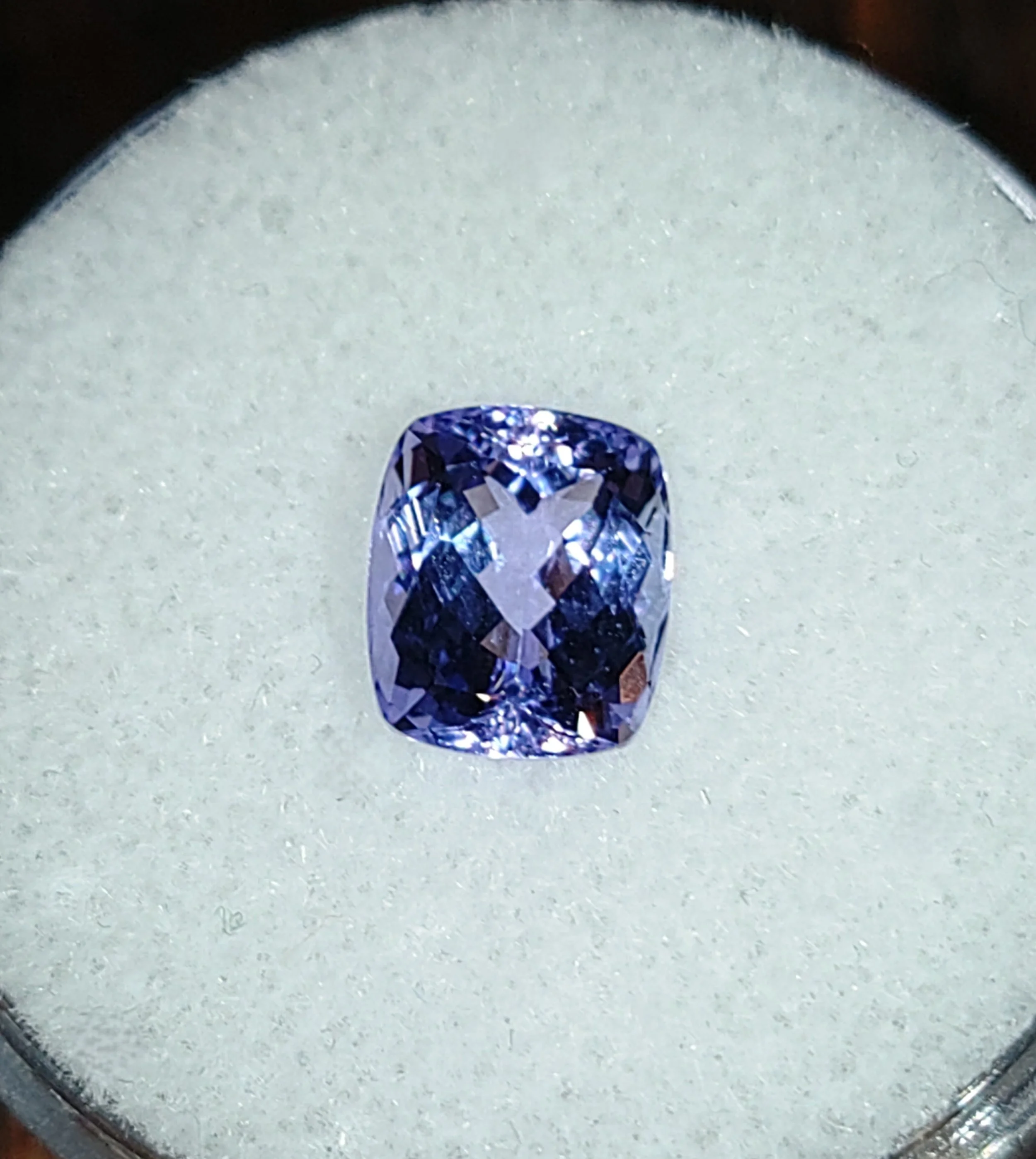 Genuine Unheated Tanzanite at 1.74ct from TheCoveAtFoxHollow.com