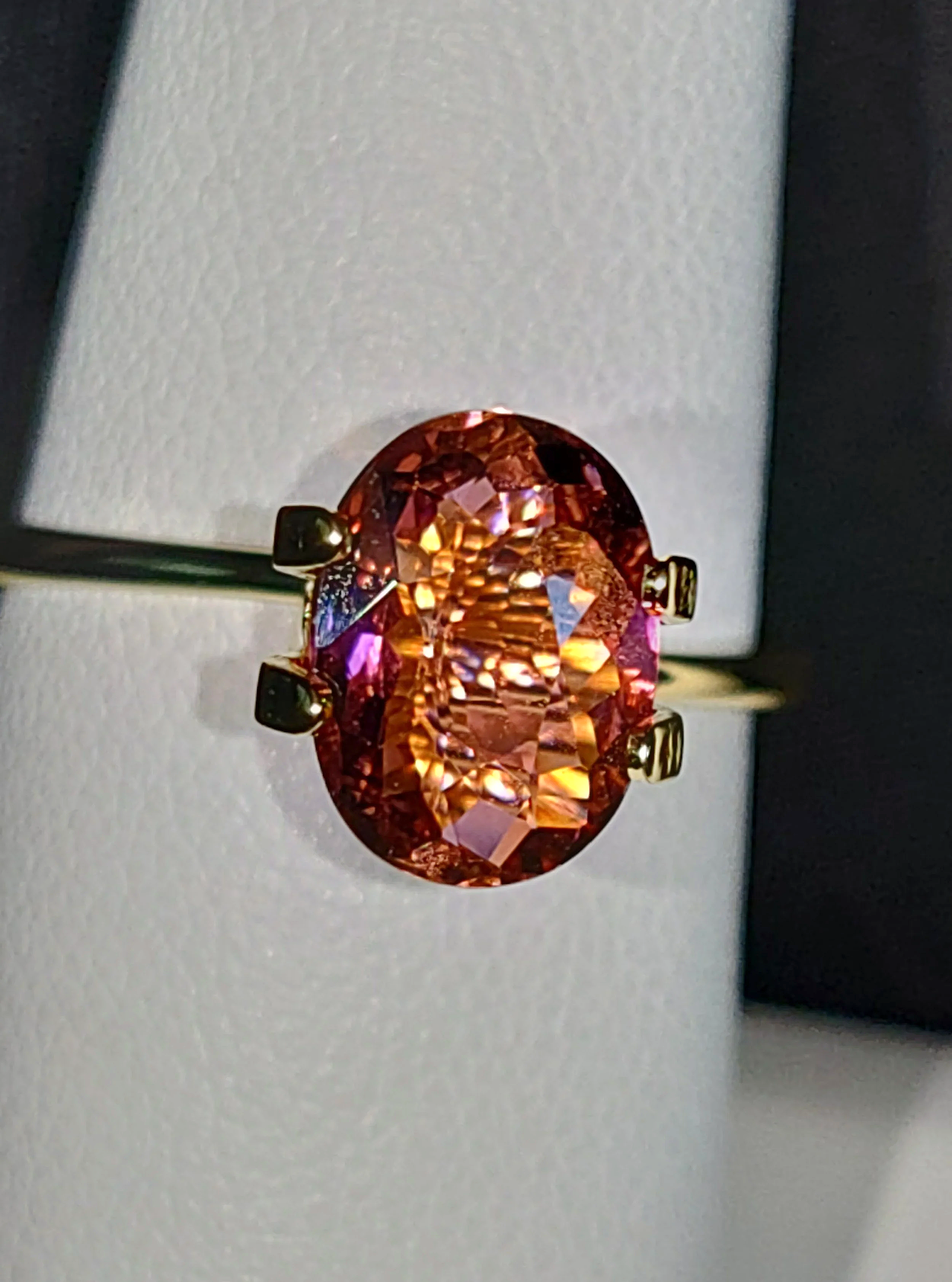 Genuine Neon Hot Pink Titanium Tourmaline 1.74ct from TheCoveAtFoxHollow.com