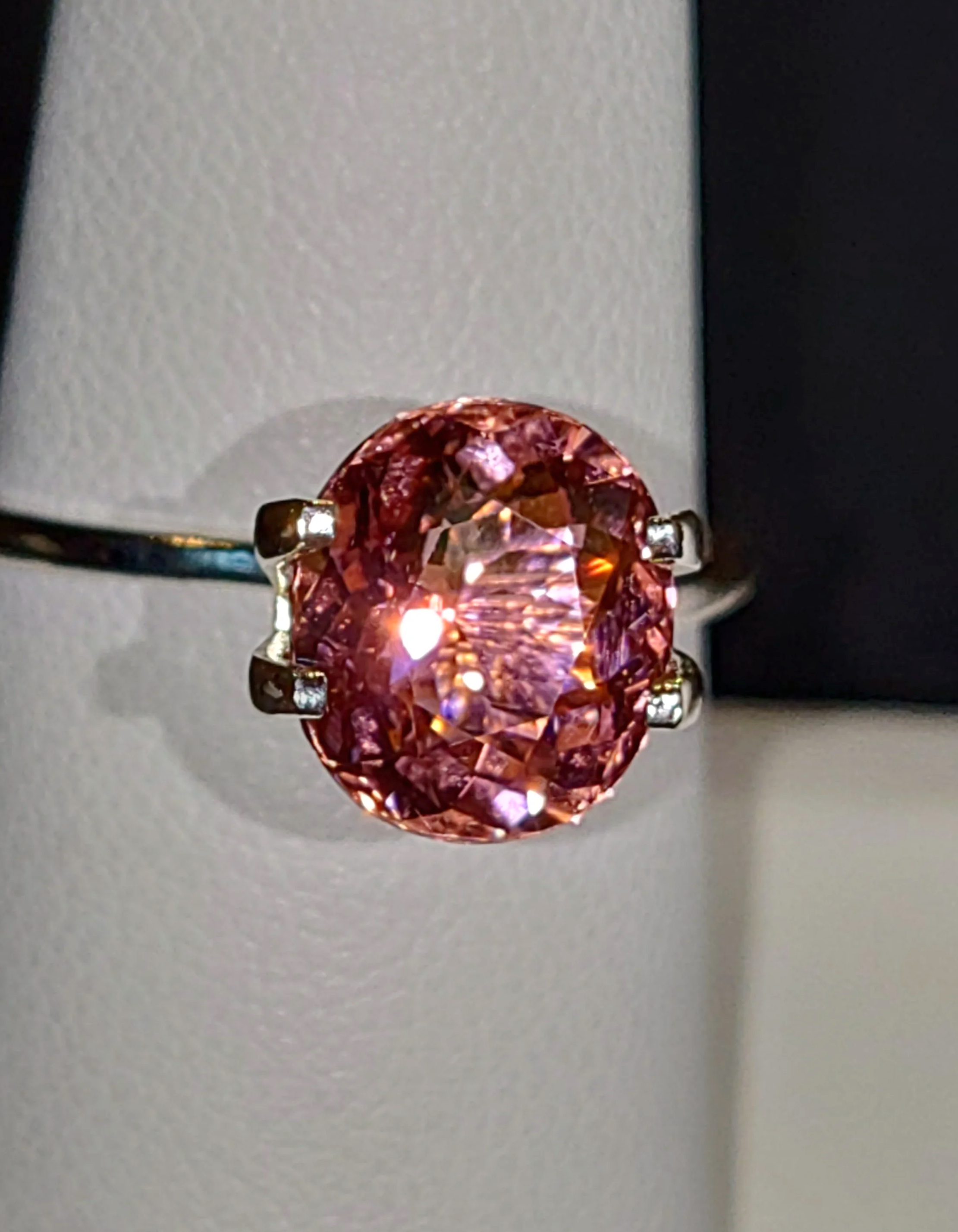Neon Pink Titanium Tourmaline 3ct