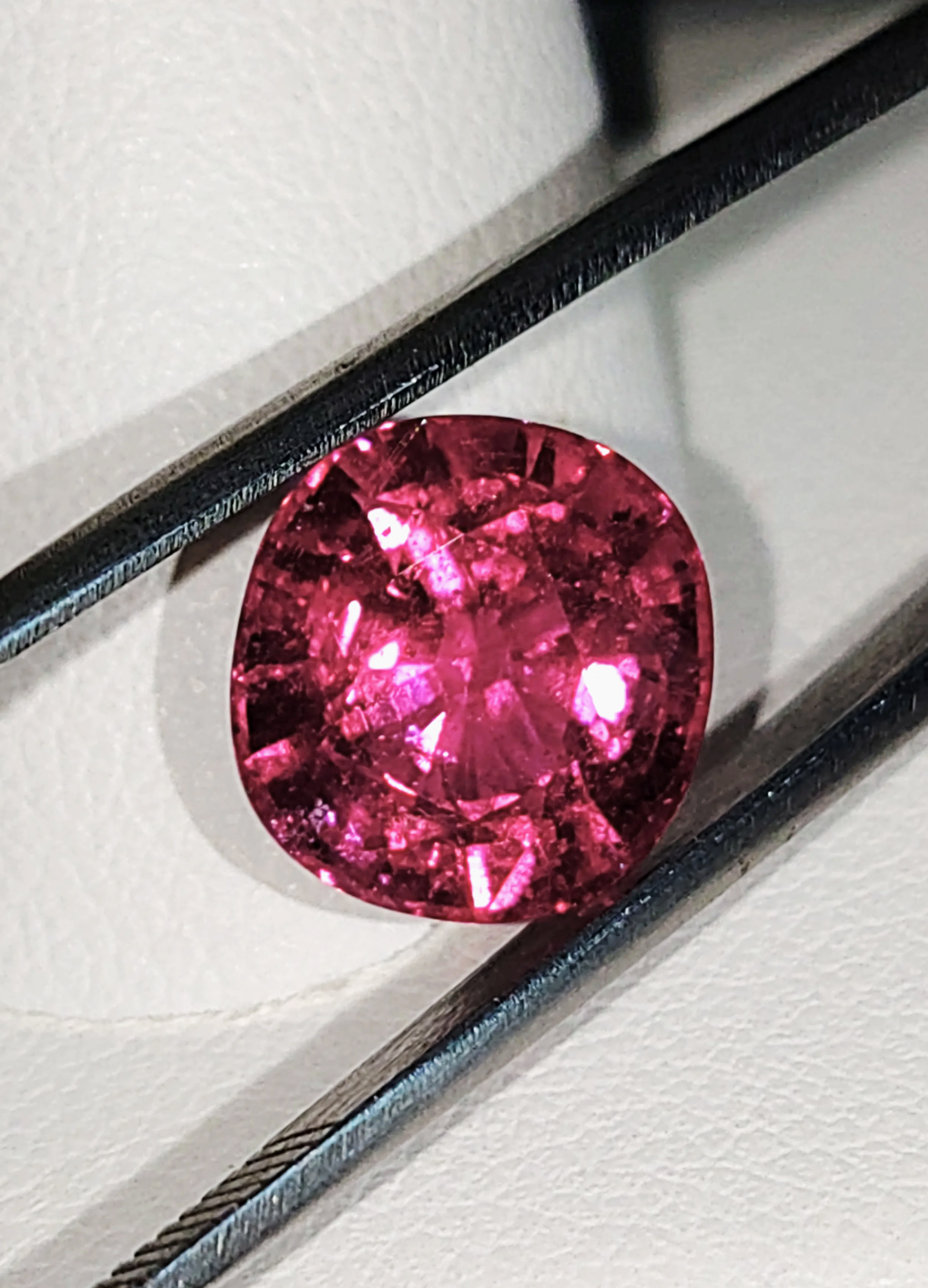 GIA Certified Genuine Rubellite Tourmaline 4.27ct from TheCoveAtFoxHollow.com