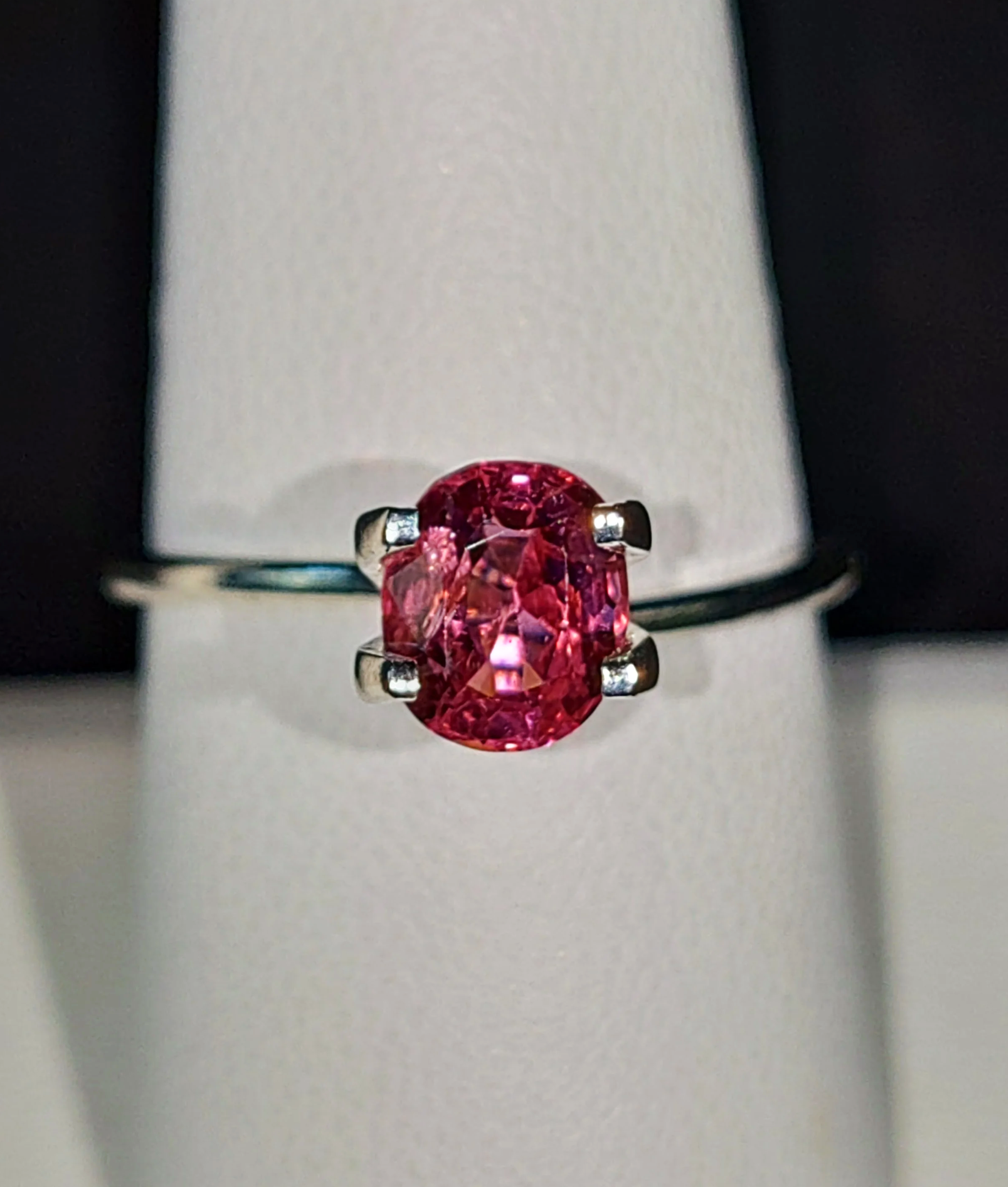 Genuine Red Spinel 1.26ct from TheCoveAtFoxHollow.com