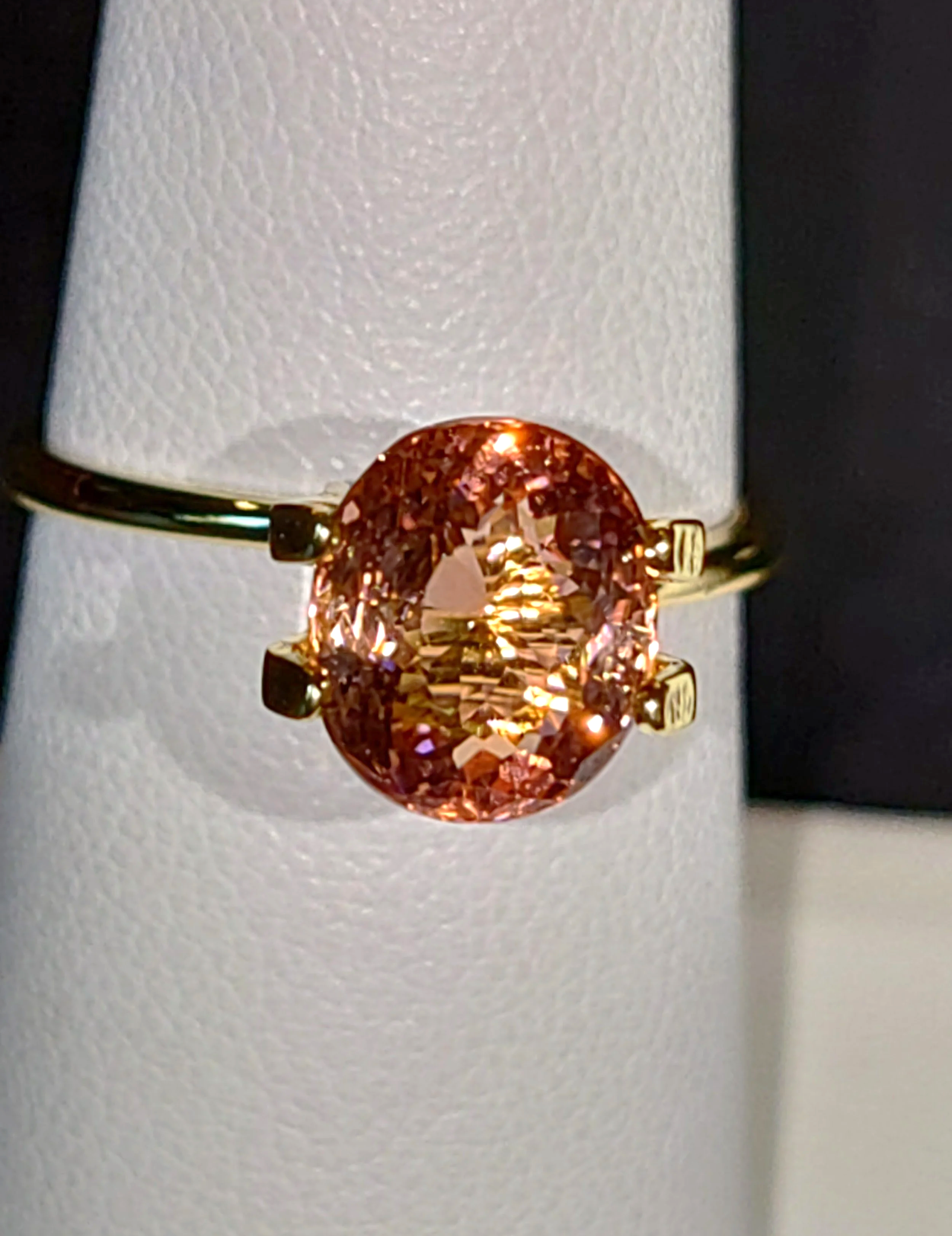 Genuine Neon Pink Orange Titanium Tourmaline 2.50ct