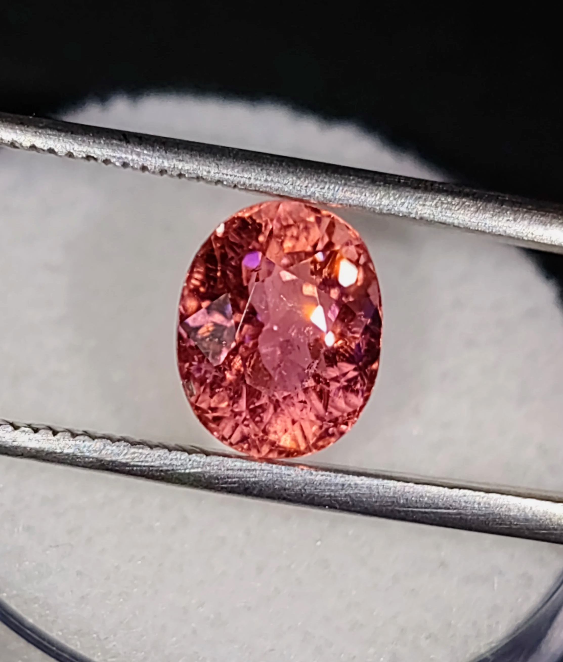 Genuine Neon Hot Pink Titanium Tourmaline 2.58ct TheCoveAtFoxHollow.com