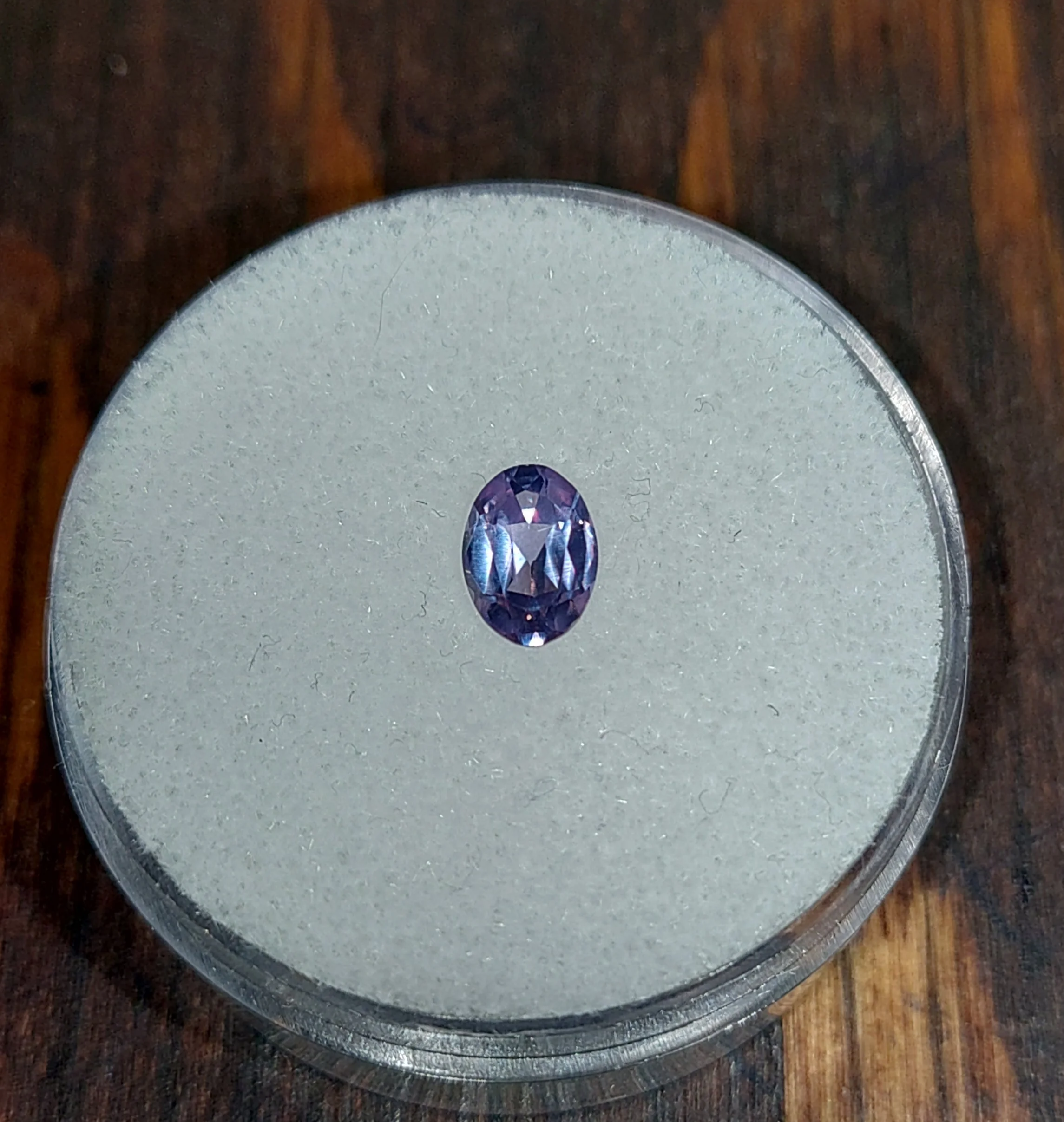 Genuine Alexandrite .87ct from TheCoveAtFoxHollow.com