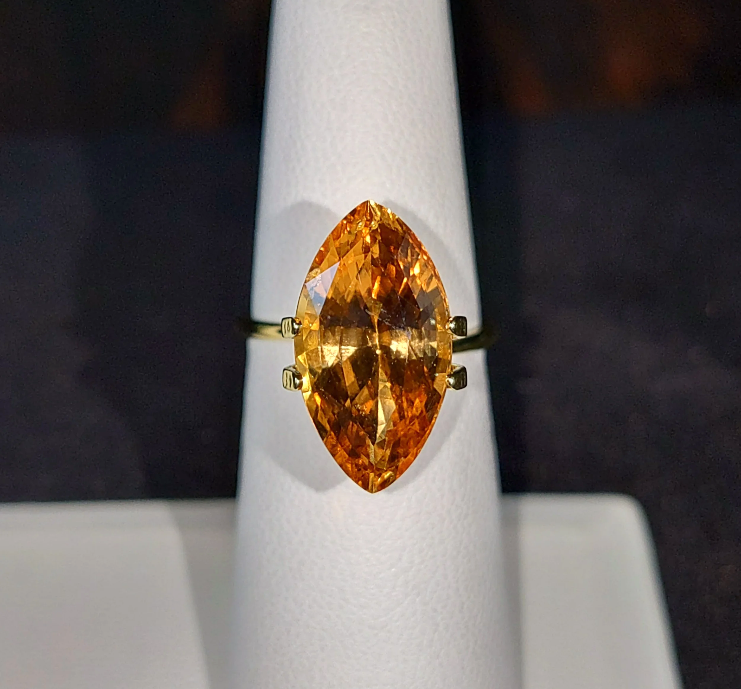 Genuine Imperial Hessonite Garnet 7.75ct from TheCoveAtFoxHollow.com