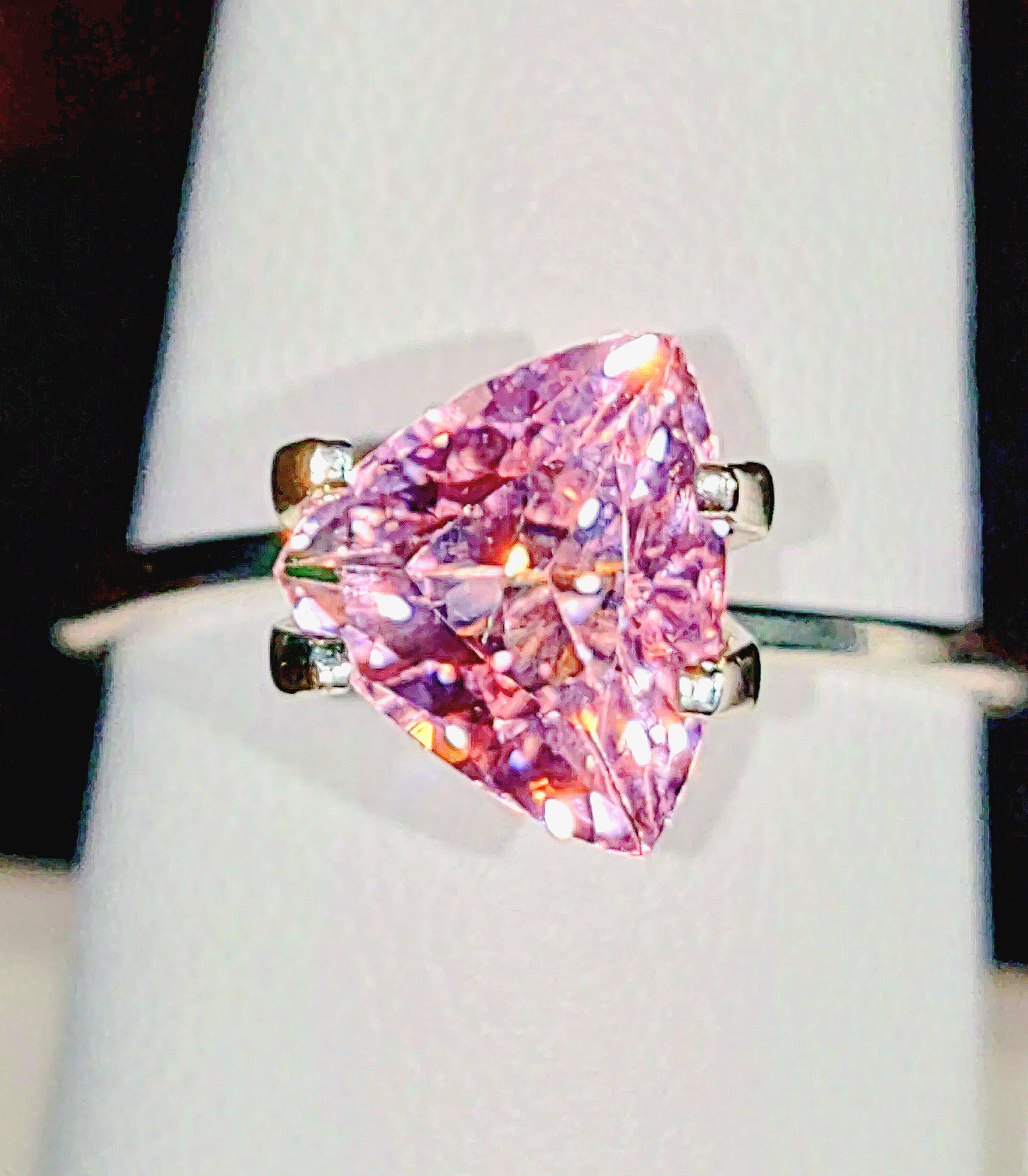 GIA Certified Genuine Neon Pink Titanium Tourmaline 2.14ct from TheCoveAtFoxHollow.com