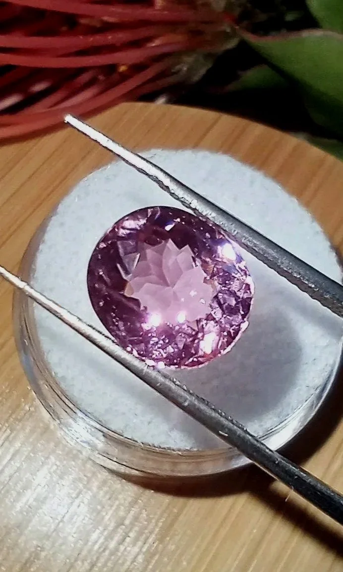 Genuine Neon Pink Titanium Tourmaline 3ct from TheCoveAtFoxHollow.com