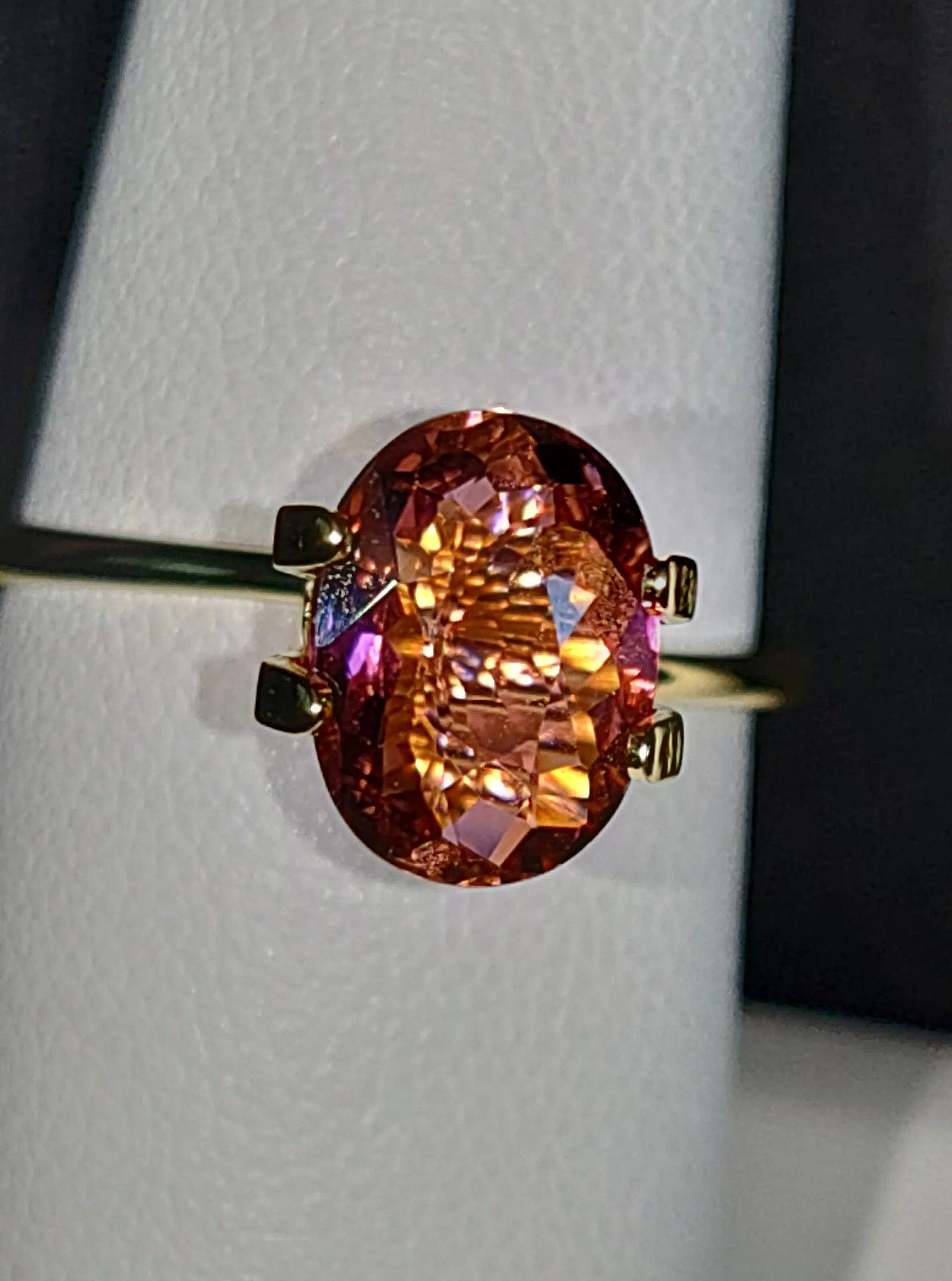 Genuine Neon Hot Pink Titanium Tourmaline 1.74ct from TheCoveAtFoxHollow.com