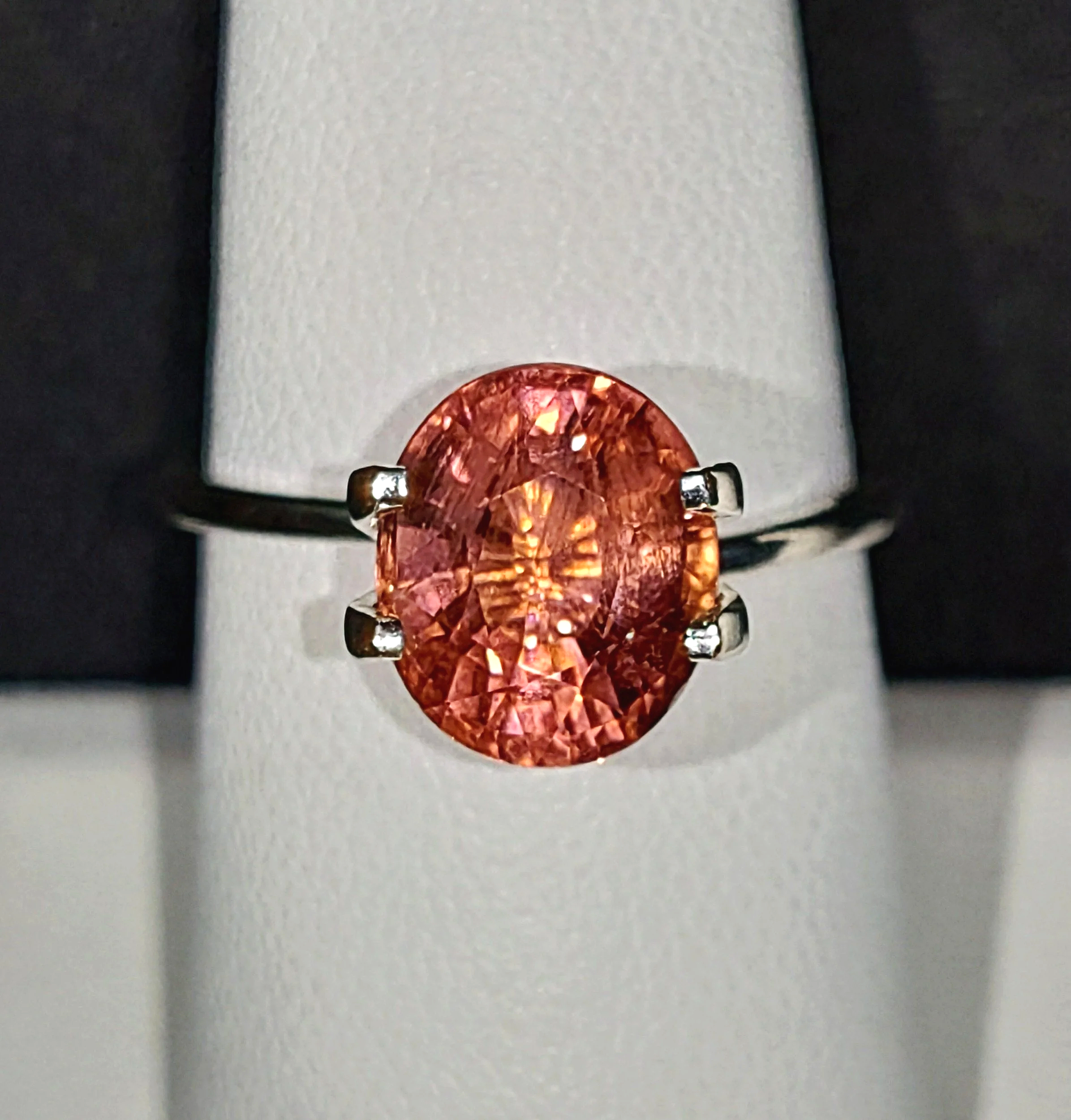Genuine Neon Pink Orange Purple Titanium Tourmaline 3.26ct from TheCoveAtFoxHollow.com