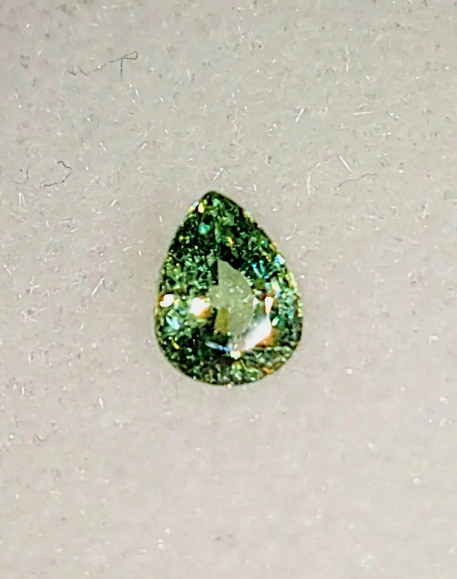 Genuine Green Dragon Mine Precious Demantoid Garnet .67ct from TheCoveAtFoxHollow.com