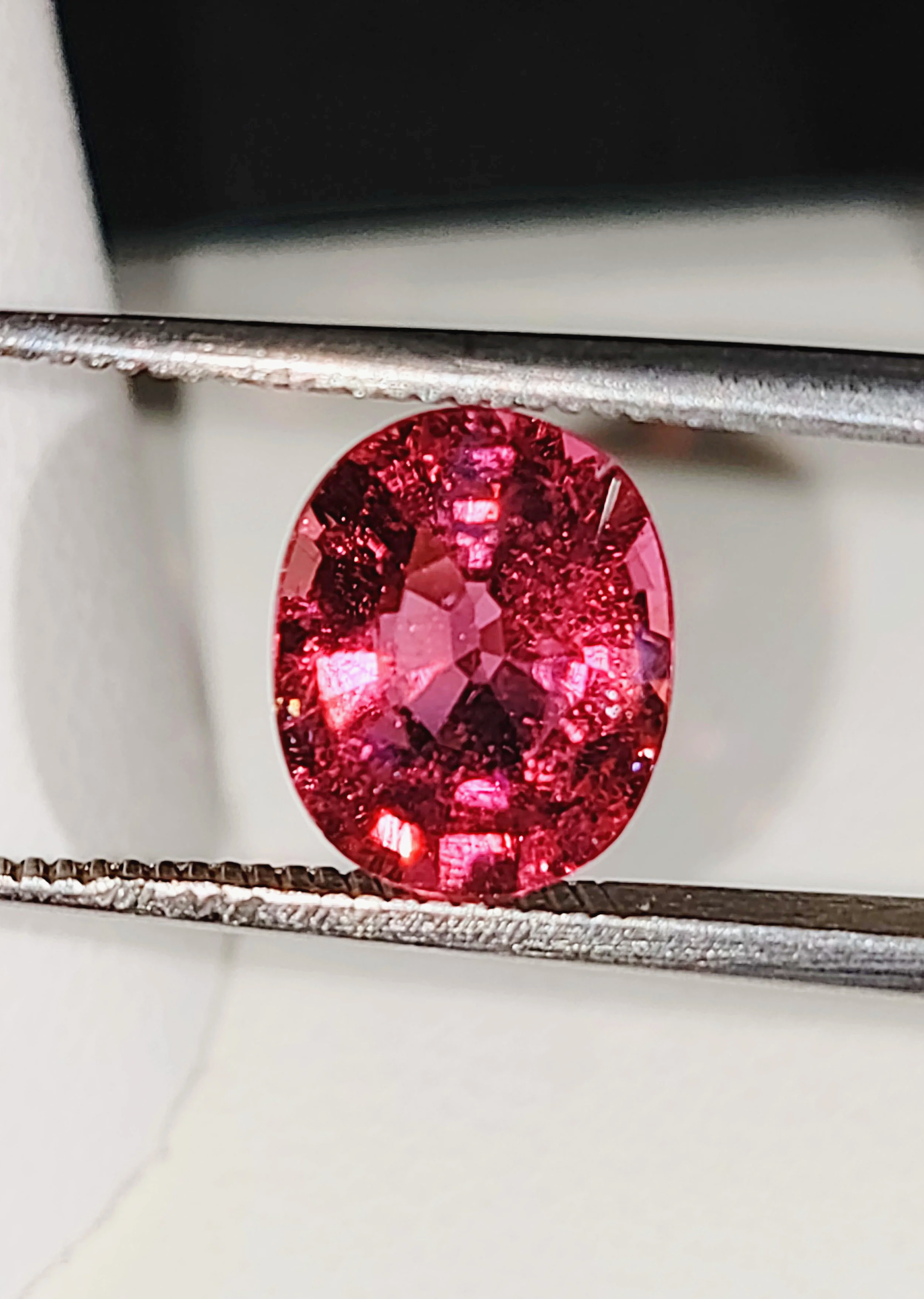 Genuine Neon Hot Pink Titanium Tourmaline 1.90ct TheCoveAtFoxHollow.com