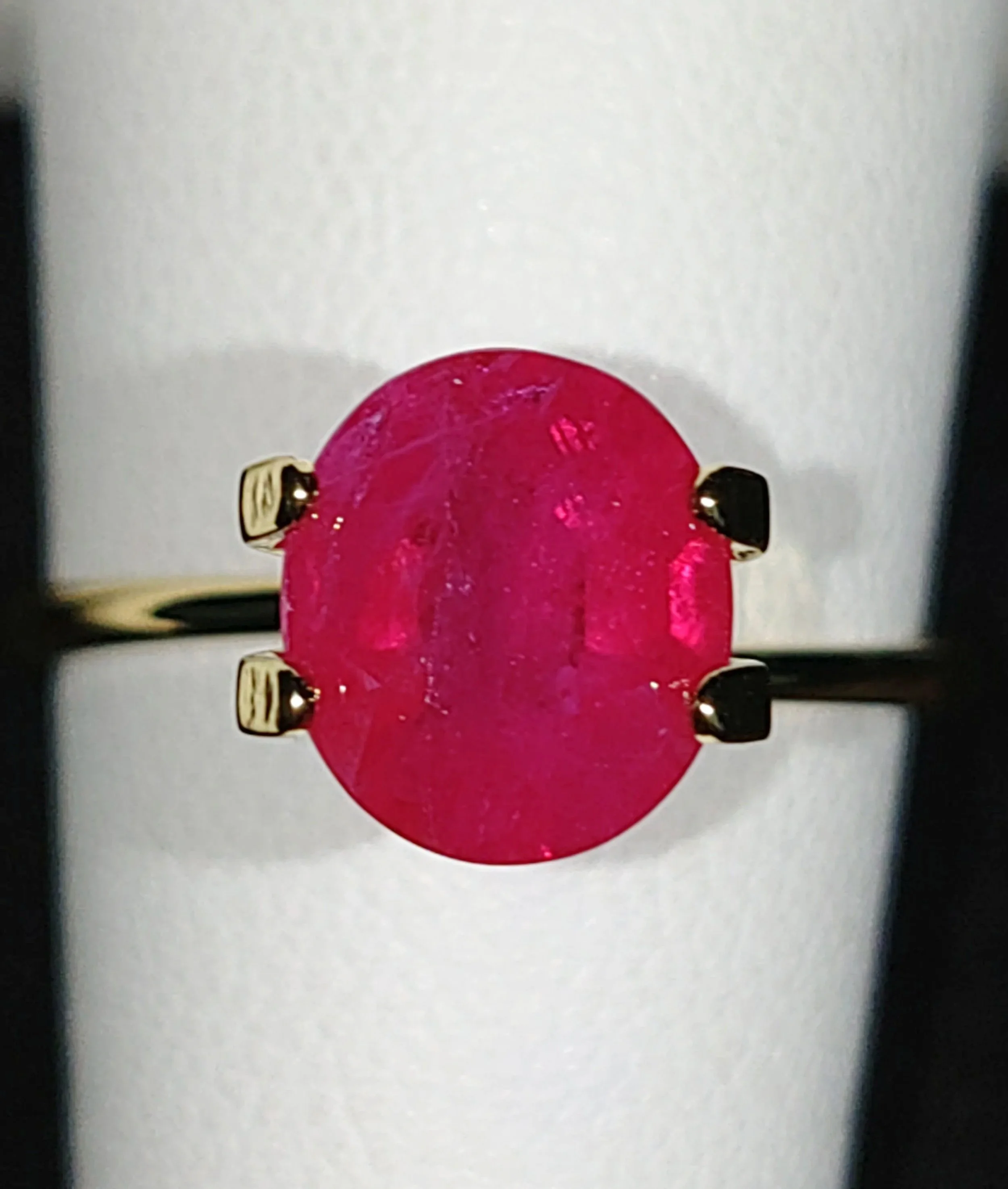 Genuine Mogok Burma Ruby 2.05ct from TheCoveAtFoxHollow.com