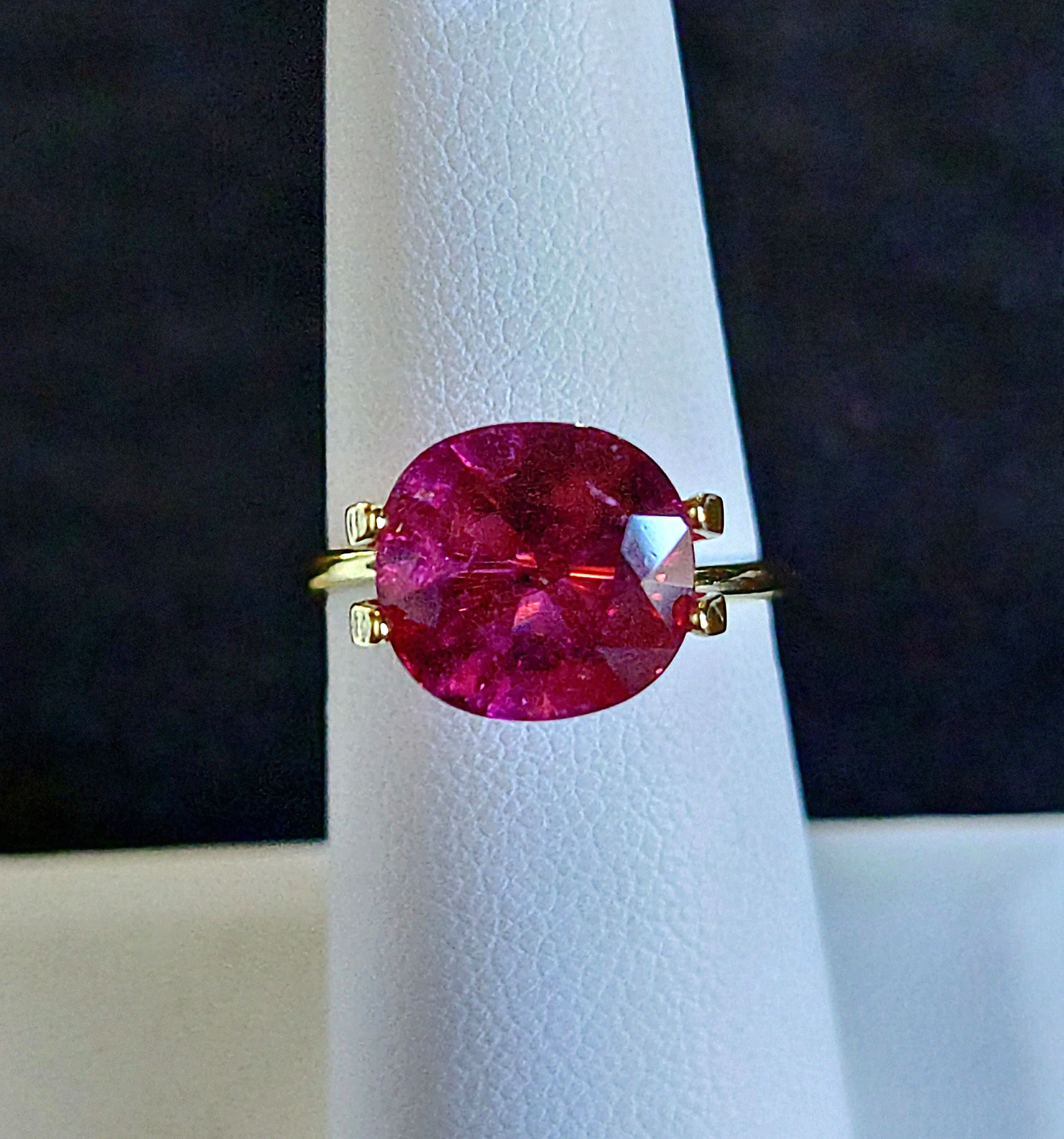 GIA Certified Genuine Rubellite Tourmaline 4.27ct from TheCoveAtFoxHollow.com