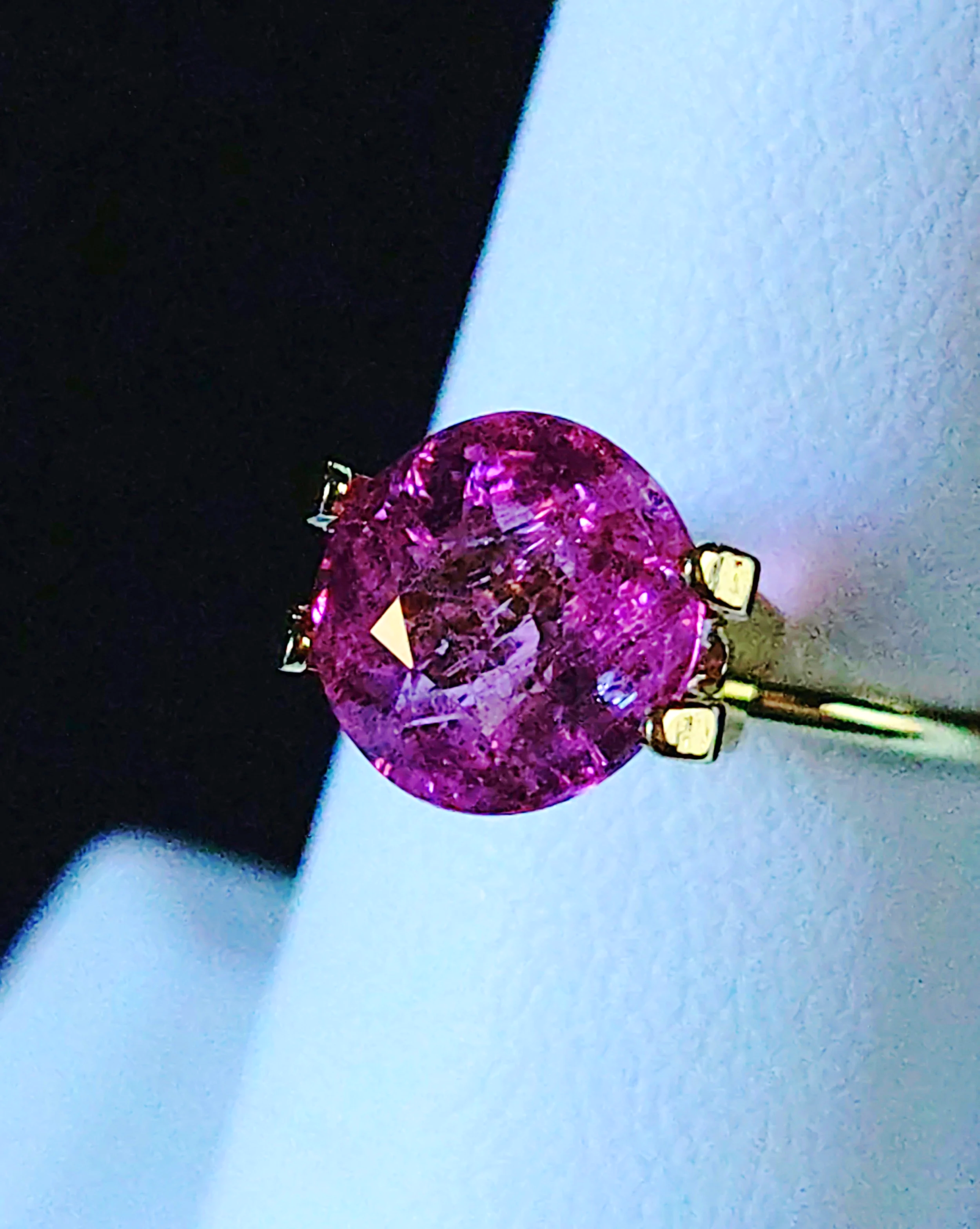 Genuine Neon Fuchsia Titanium Tourmaline 2.53ct from TheCoveAtFoxHollow.com