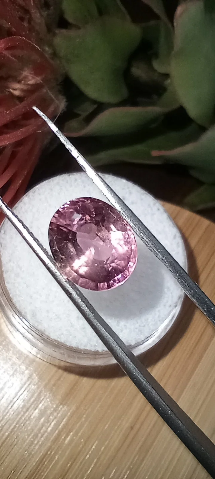 Genuine Neon Pink Orange Purple Titanium Tourmaline 3.26ct from TheCoveAtFoxHollow.com