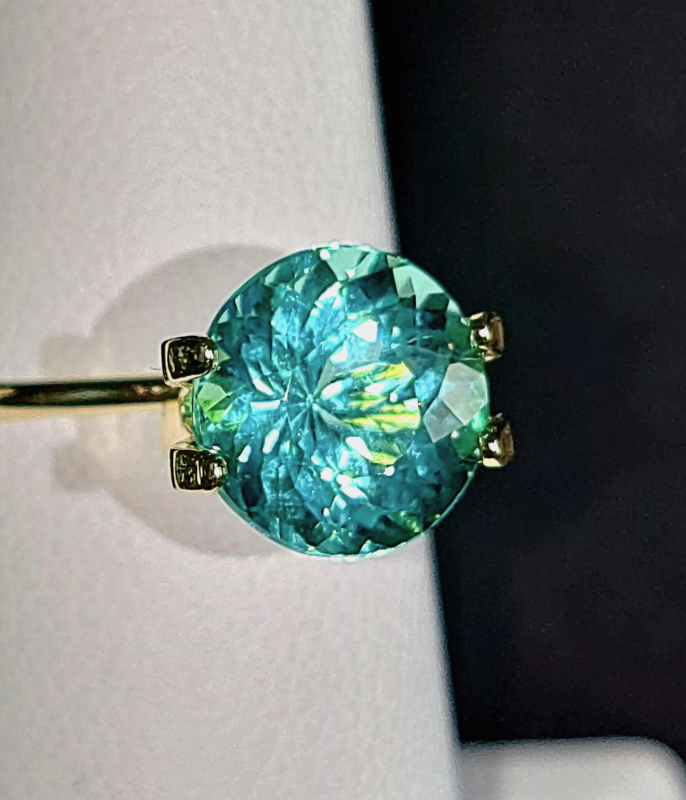 Genuine Neon Paraiba Tourmaline 2.83ct from TheCoveAtFoxHollow.com