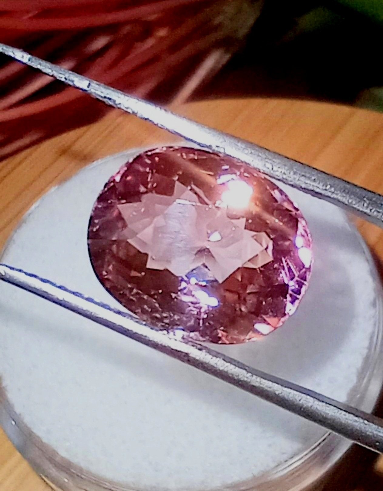 Genuine Pink Orange Padparadscha Congolese Tourmaline 4.88ct from thecoveatfoxhollow.com