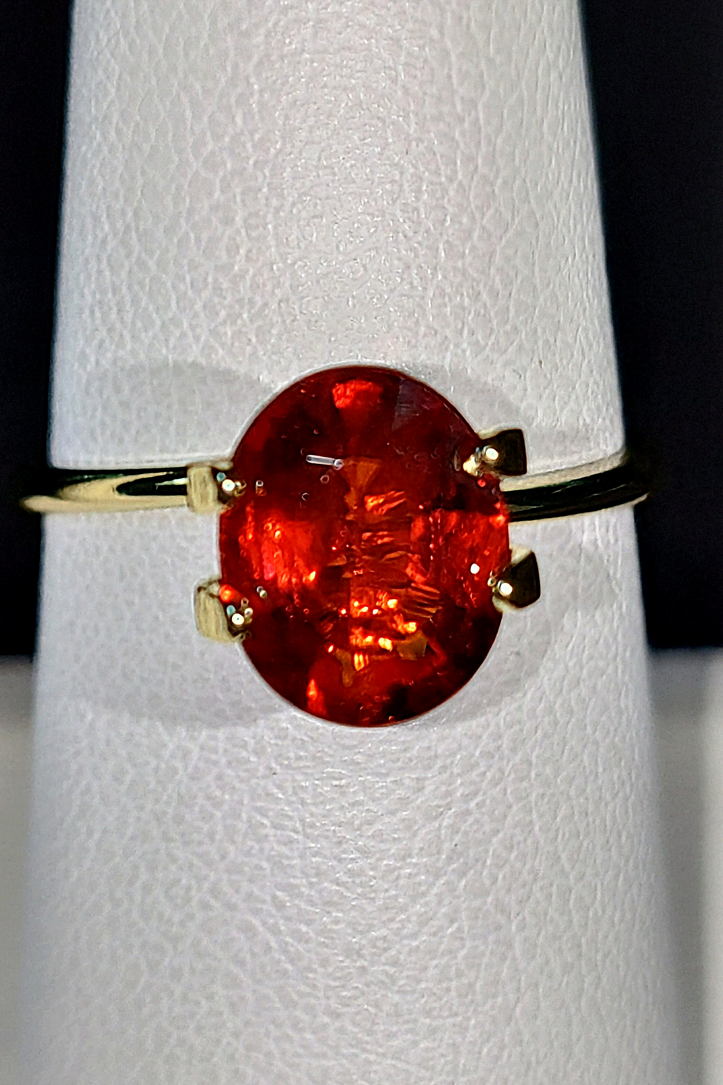 Genuine Red Spessartite Garnet 2.35ct from TheCoveAtFoxHollow.com
