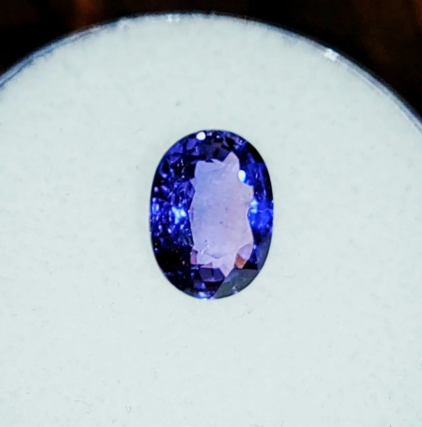 Genuine Ceylon Color Change Sapphire at 1.50ct from TheCoveAtFoxHollow.com