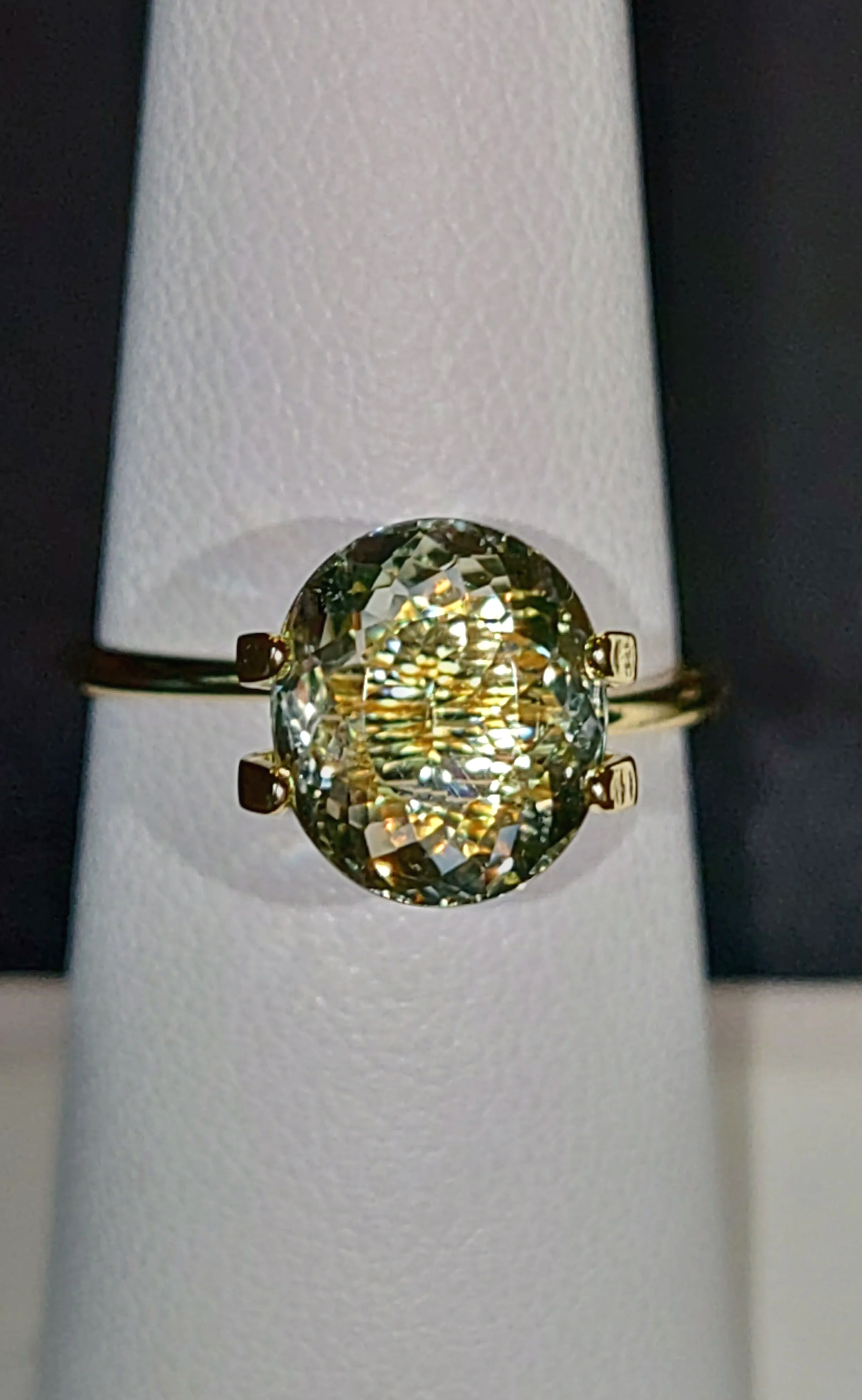 Genuine Neon Green Titanium Tourmaline 2.34ct from TheCoveAtFoxHollow.com