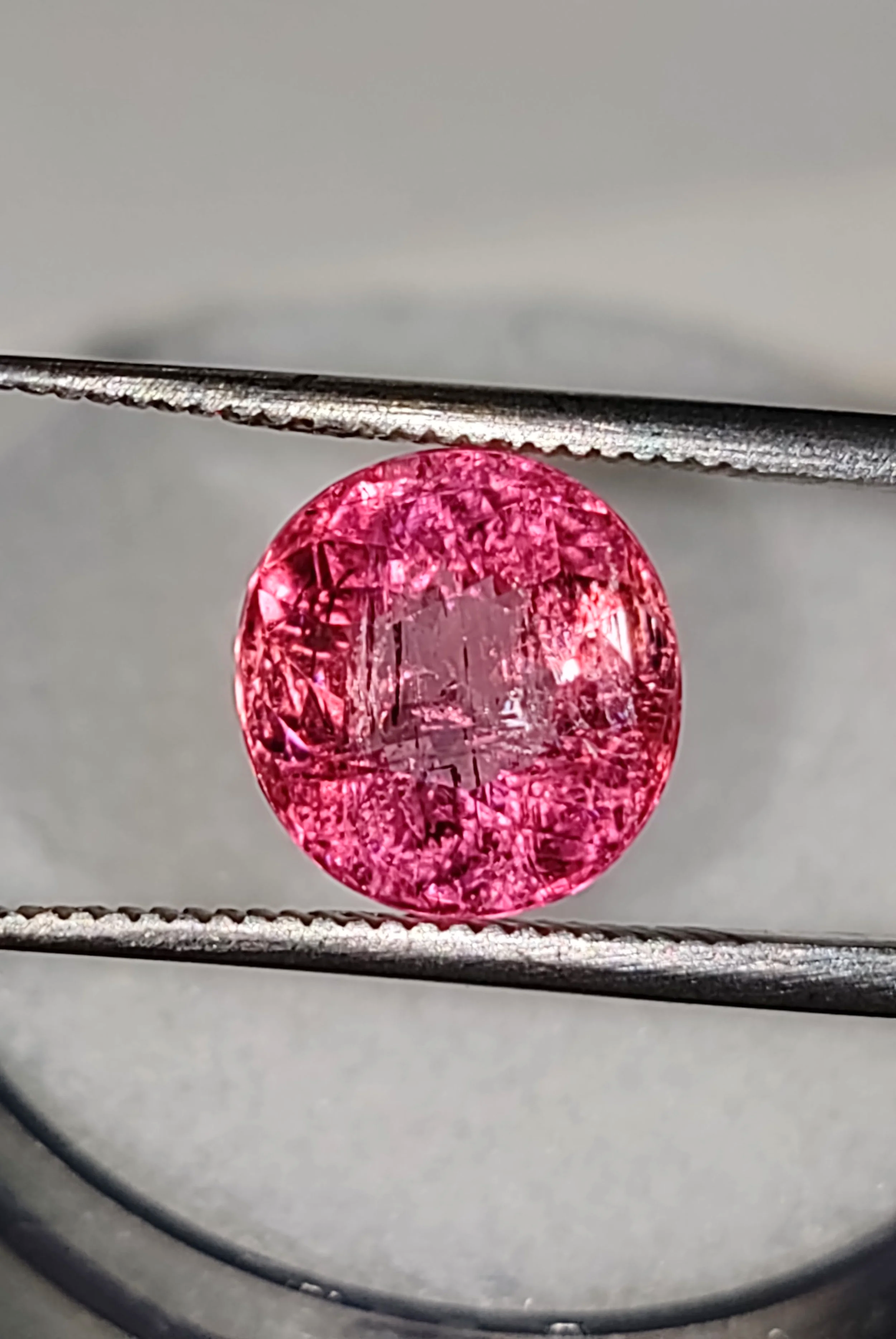 Genuine Neon Fuchsia Titanium Tourmaline 2.53ct from TheCoveAtFoxHollow.com