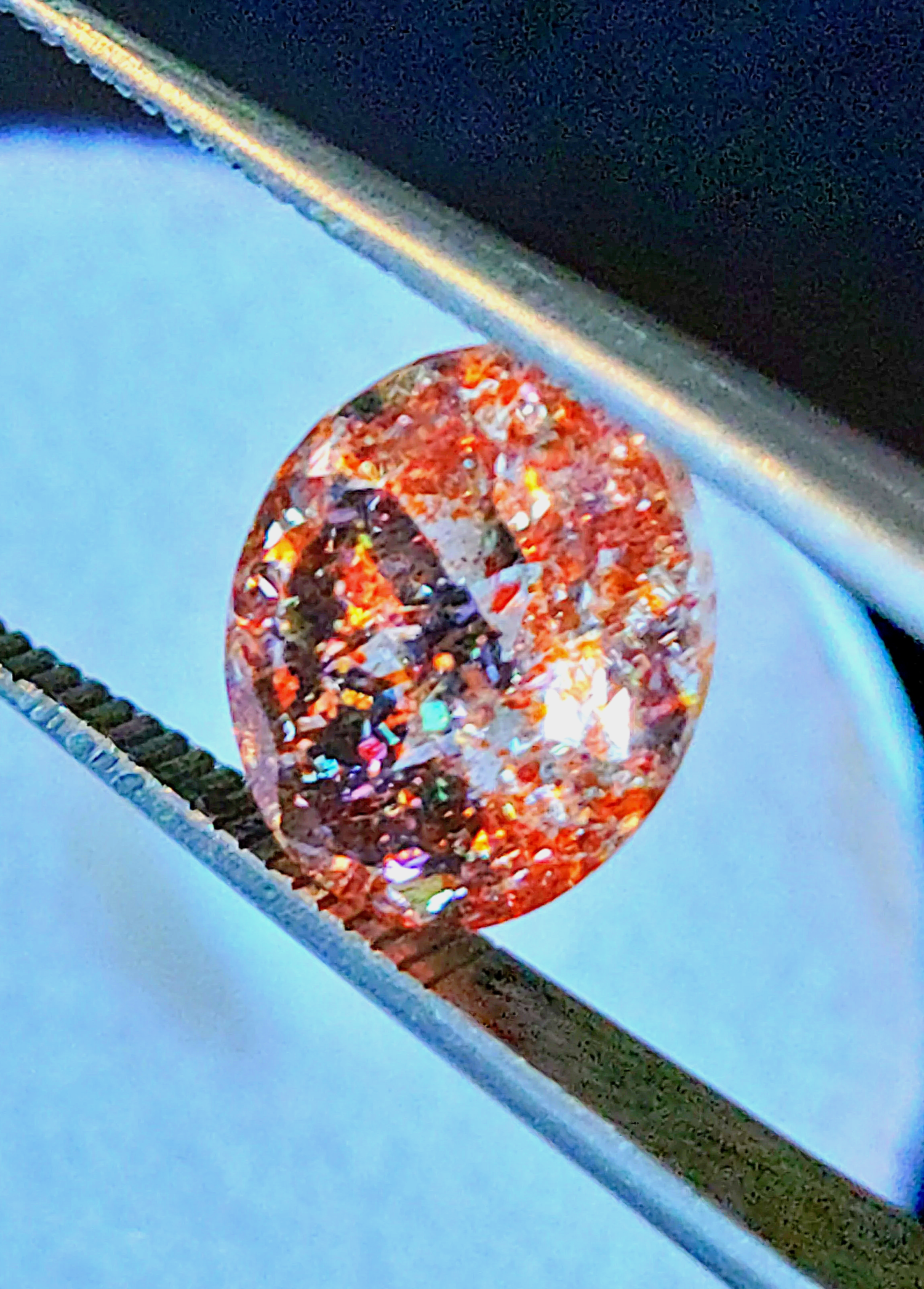 Genuine Tanzanian Sunstone 2.56ct from TheCoveAtFoxHollow.com