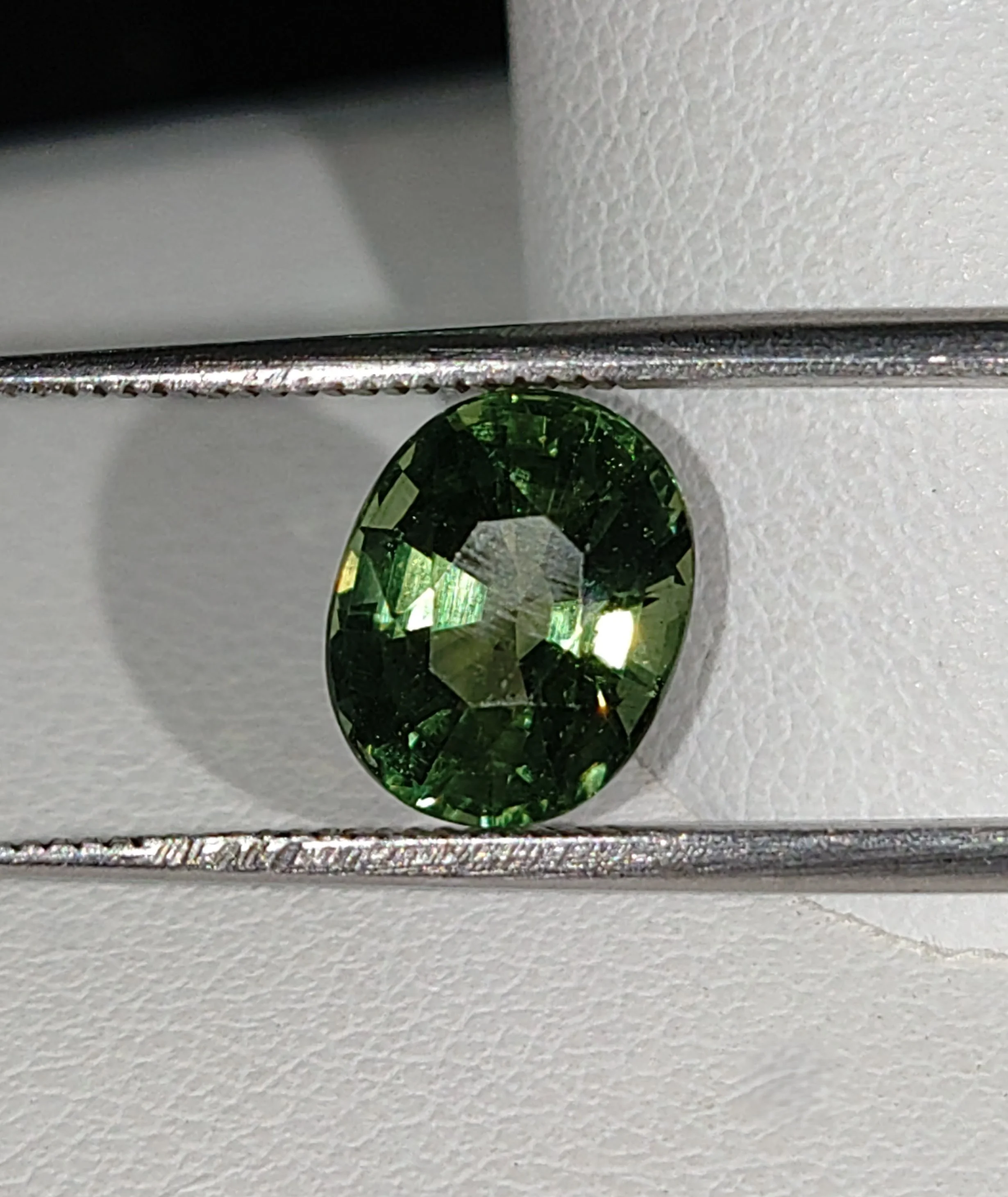 Genuine Unheated Green Apatite 2.38ct from TheCoveAtFoxHollow.com