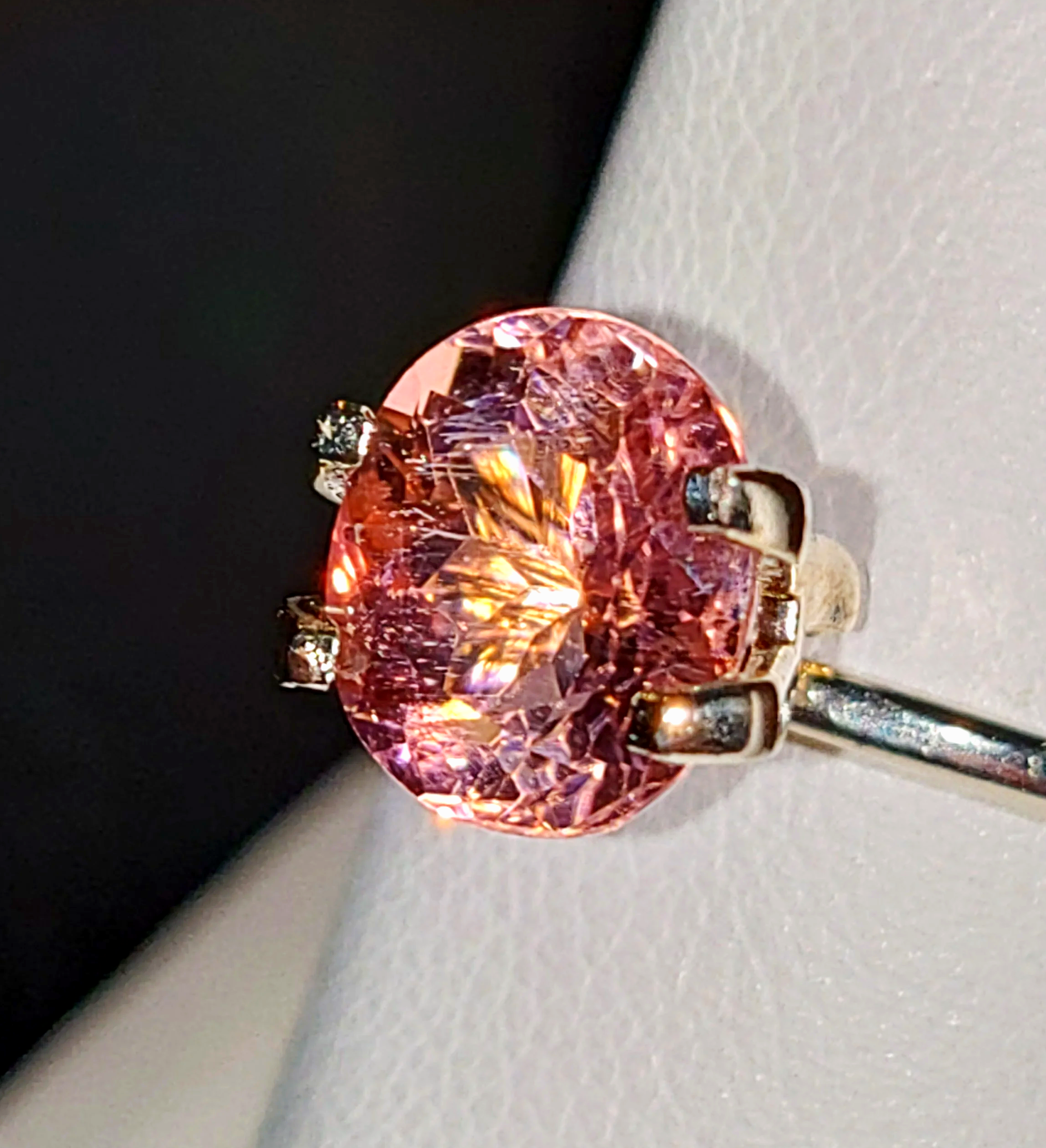 Genuine Neon Light Pink Titanium Tourmaline 2.21ct from TheCoveAtFoxHollow.com