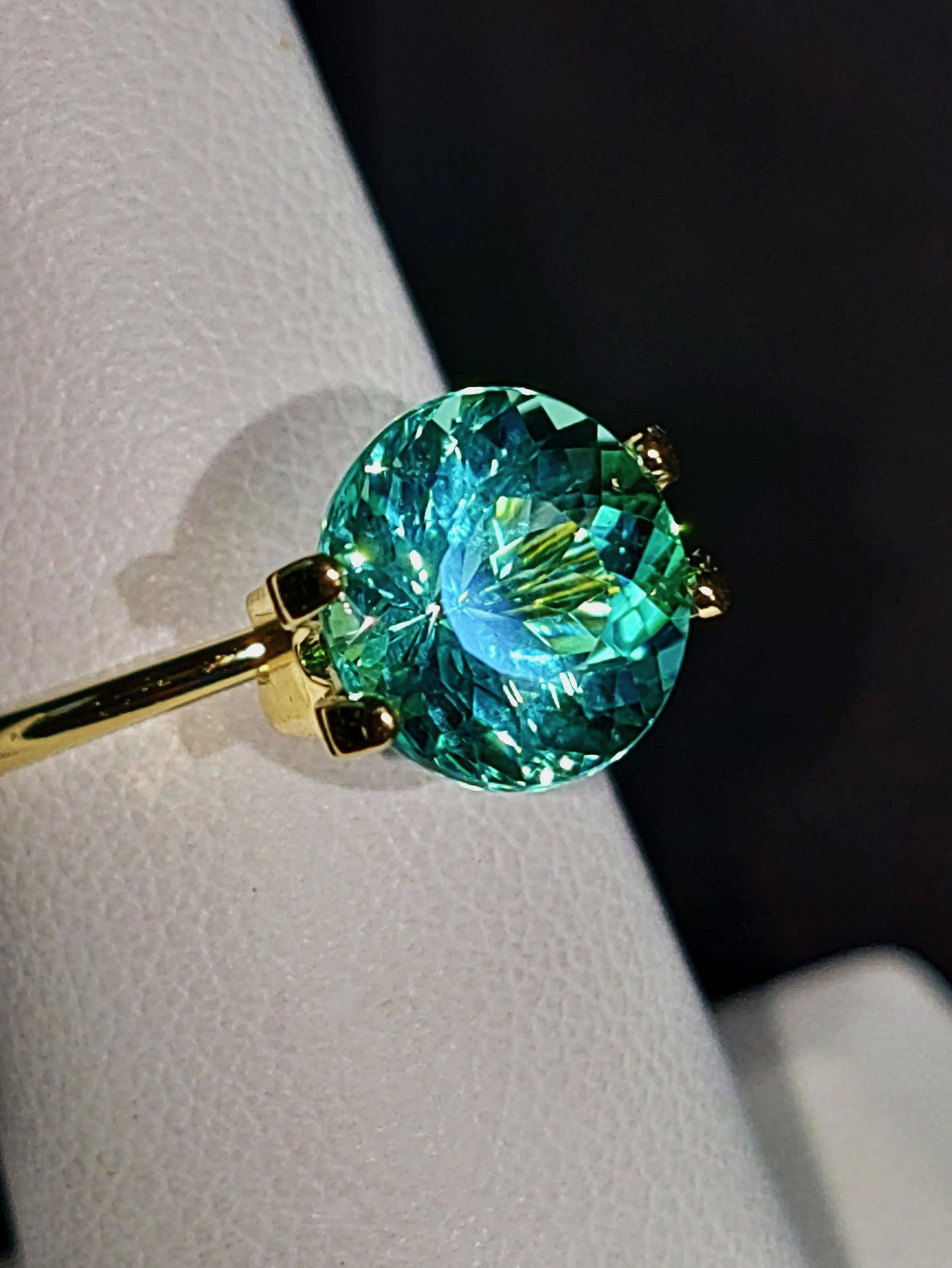 Genuine Neon Paraiba Tourmaline 2.83ct from TheCoveAtFoxHollow.com