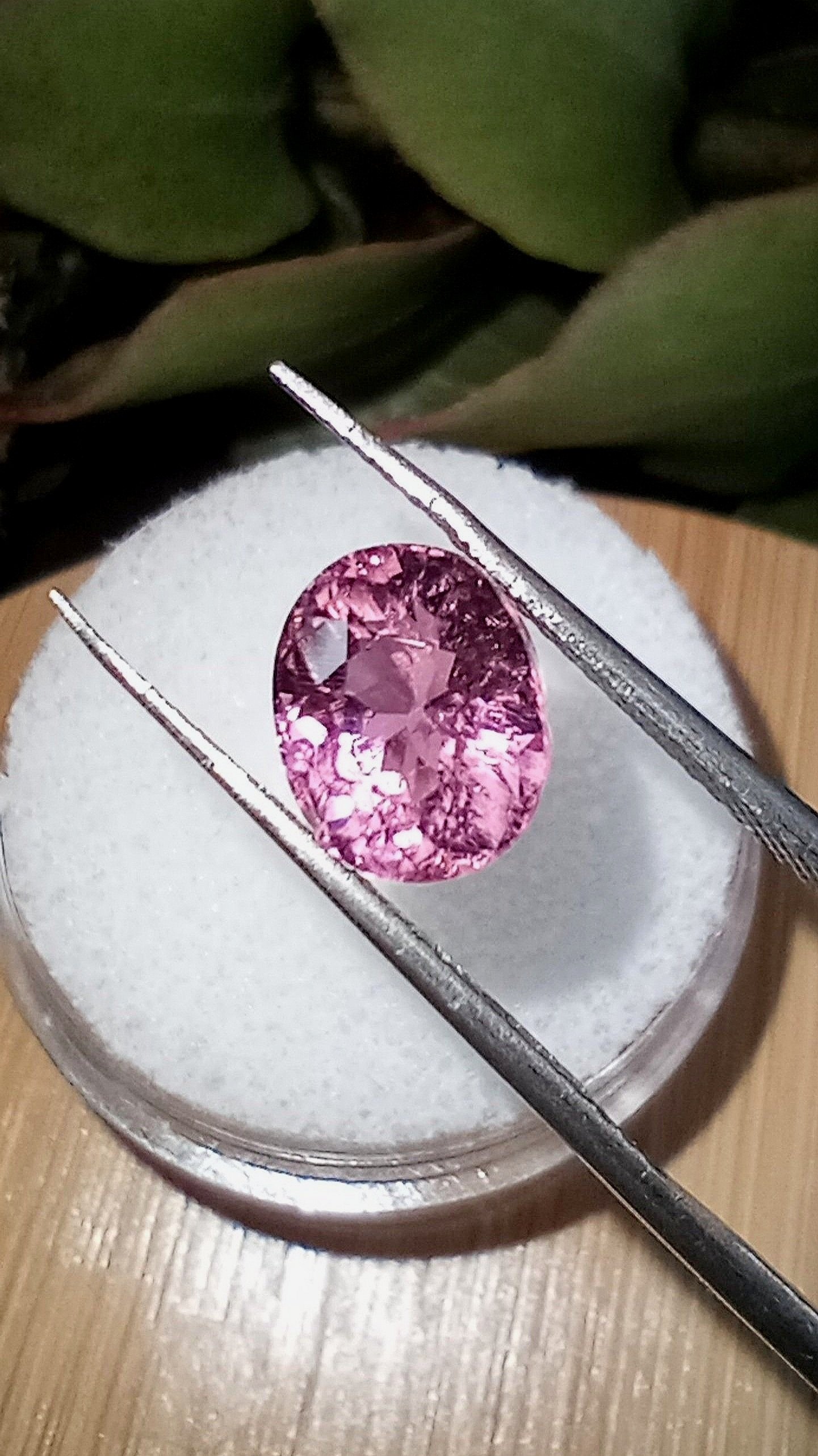 Genuine Hot Pink Congolese Tourmaline 2.58ct from thecoveatfoxhollow.com