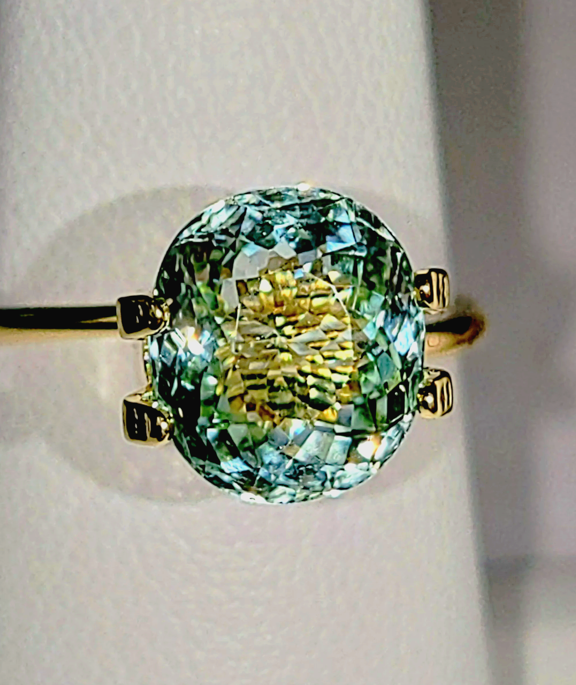 Genuine Neon Aqua Blue Titanium Tourmaline 2.94ct - TheCoveAtFoxHollow.com