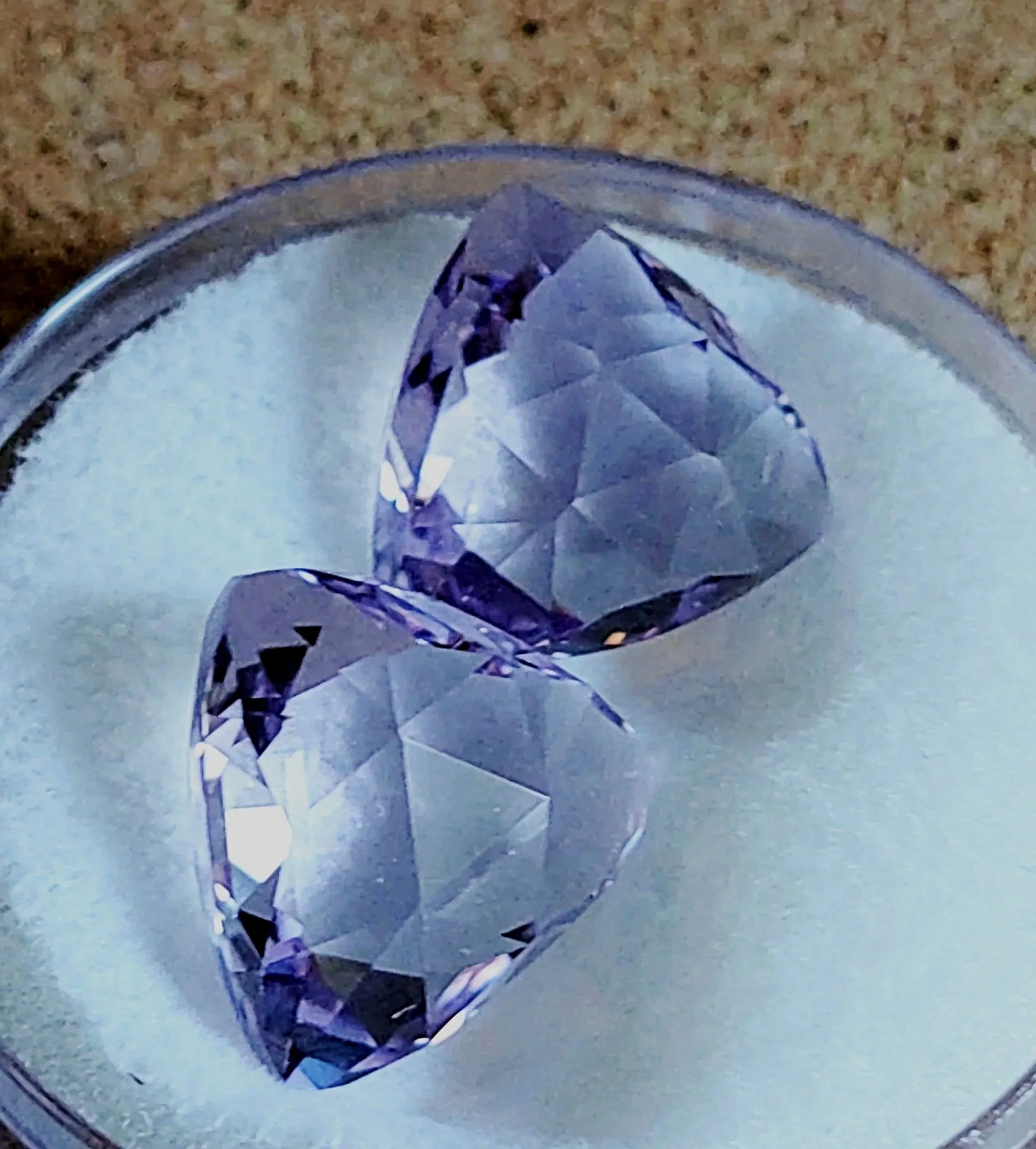 Brazilian Rose Amethyst Pair 28.17tcw