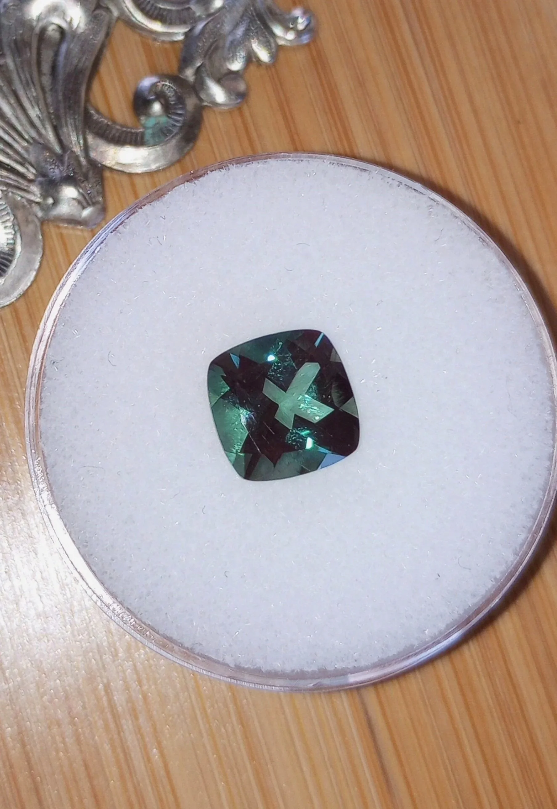 Genuine Green Labradorite 2.66ct from TheCoveAtFoxHollow.com