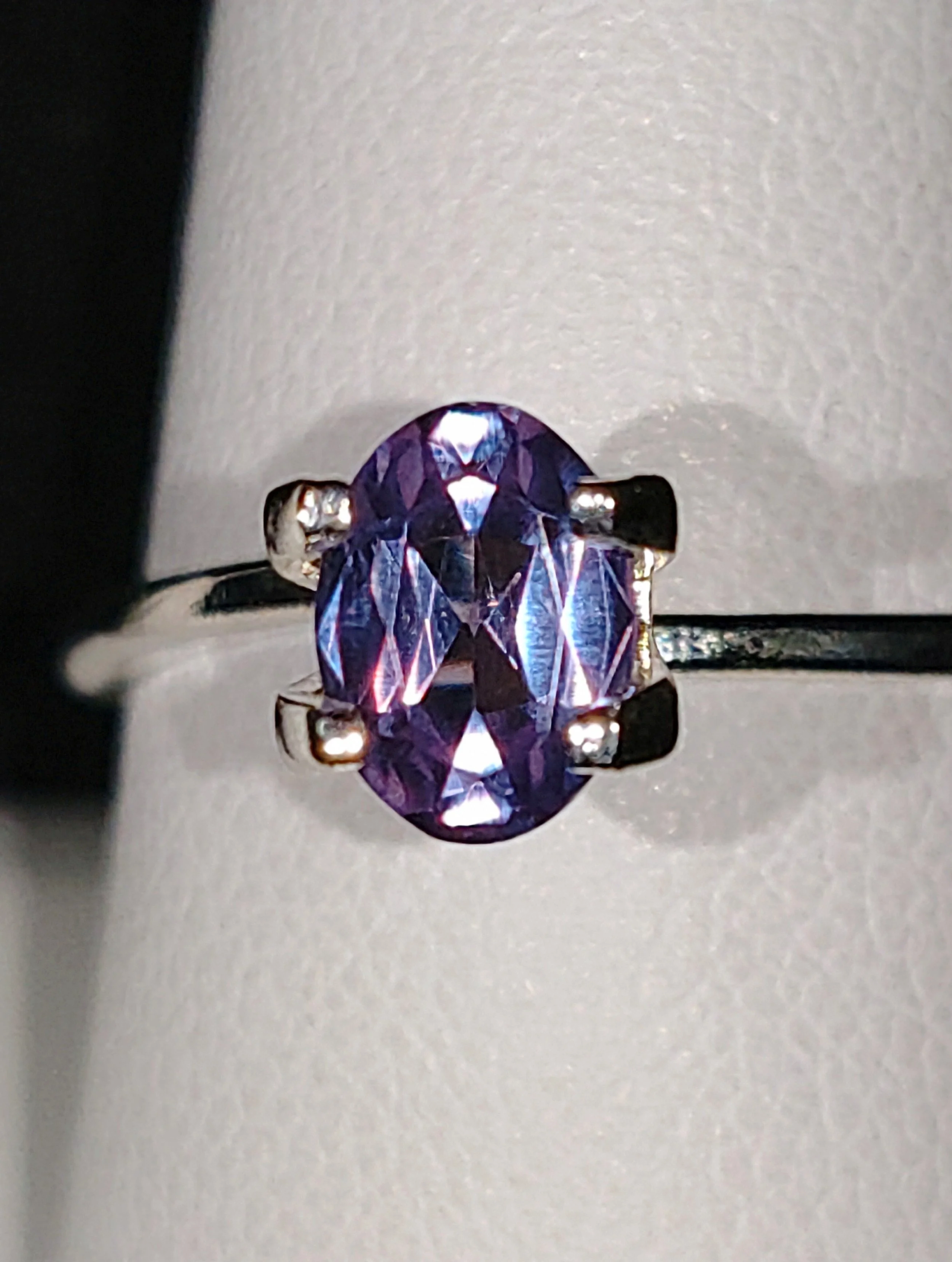 Genuine Alexandrite .87ct from TheCoveAtFoxHollow.com