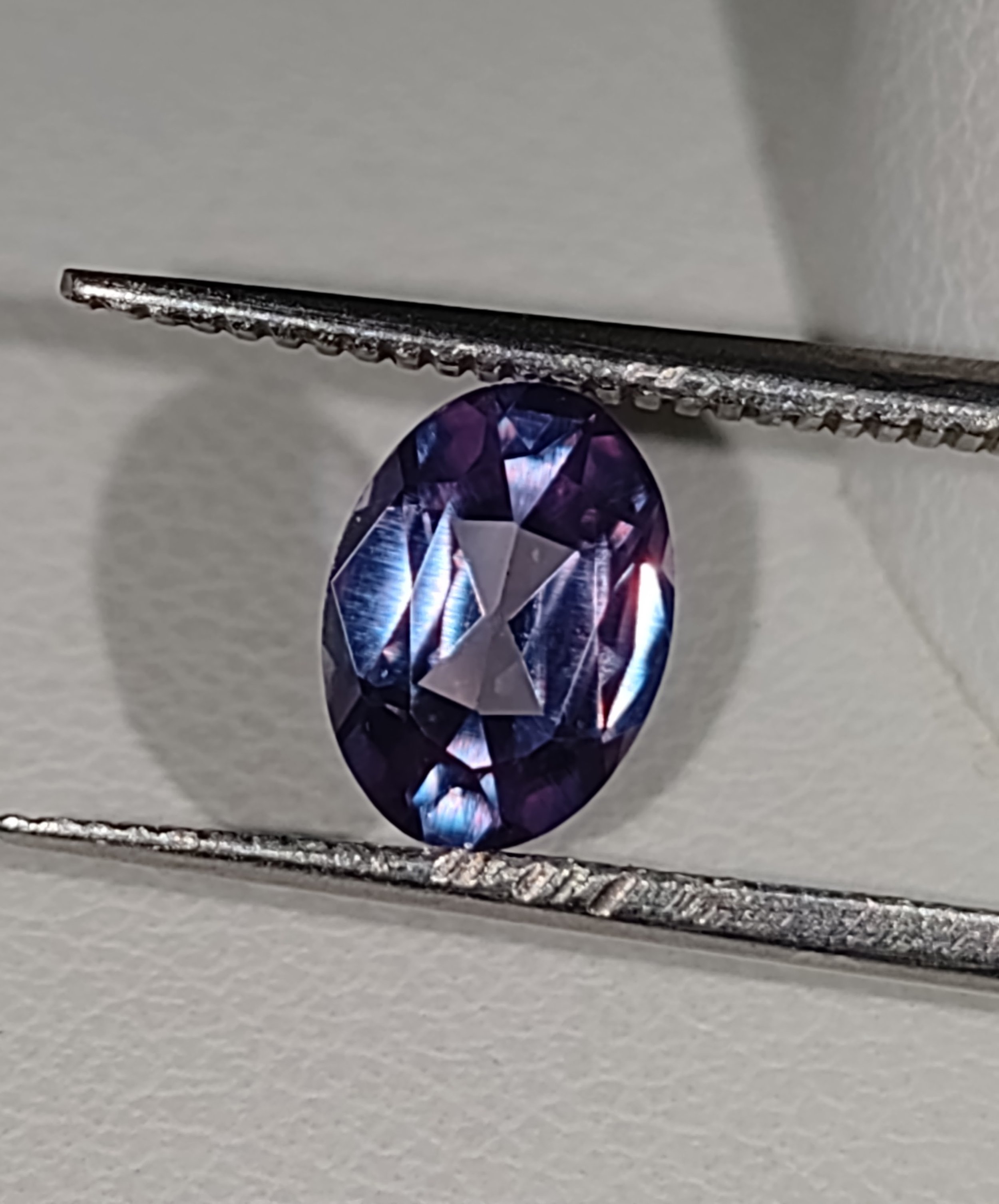 Genuine Alexandrite .87ct from TheCoveAtFoxHollow.com