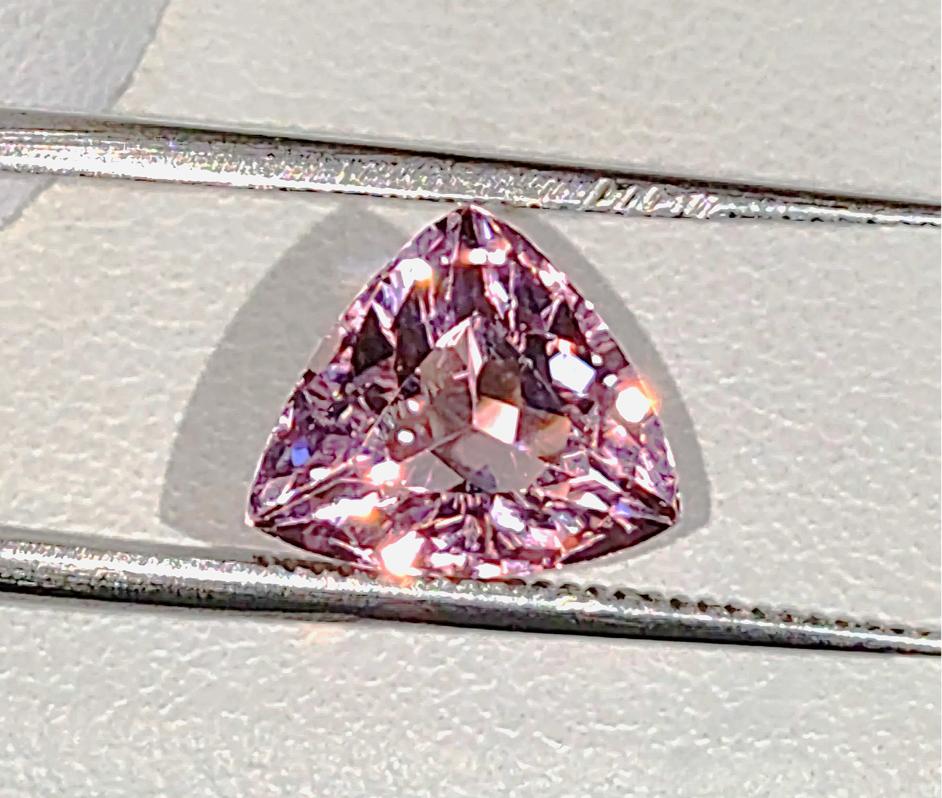 GIA Certified Genuine Neon Pink Titanium Tourmaline 2.14ct from TheCoveAtFoxHollow.com