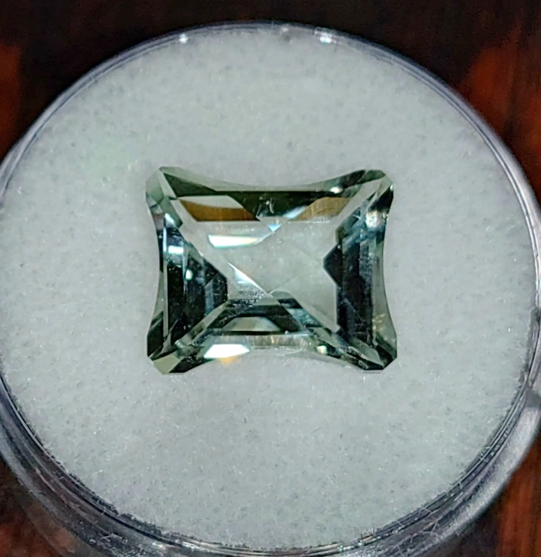 Genuine Prasiolite 5.18ct from TheCoveAtFoxHollow.com