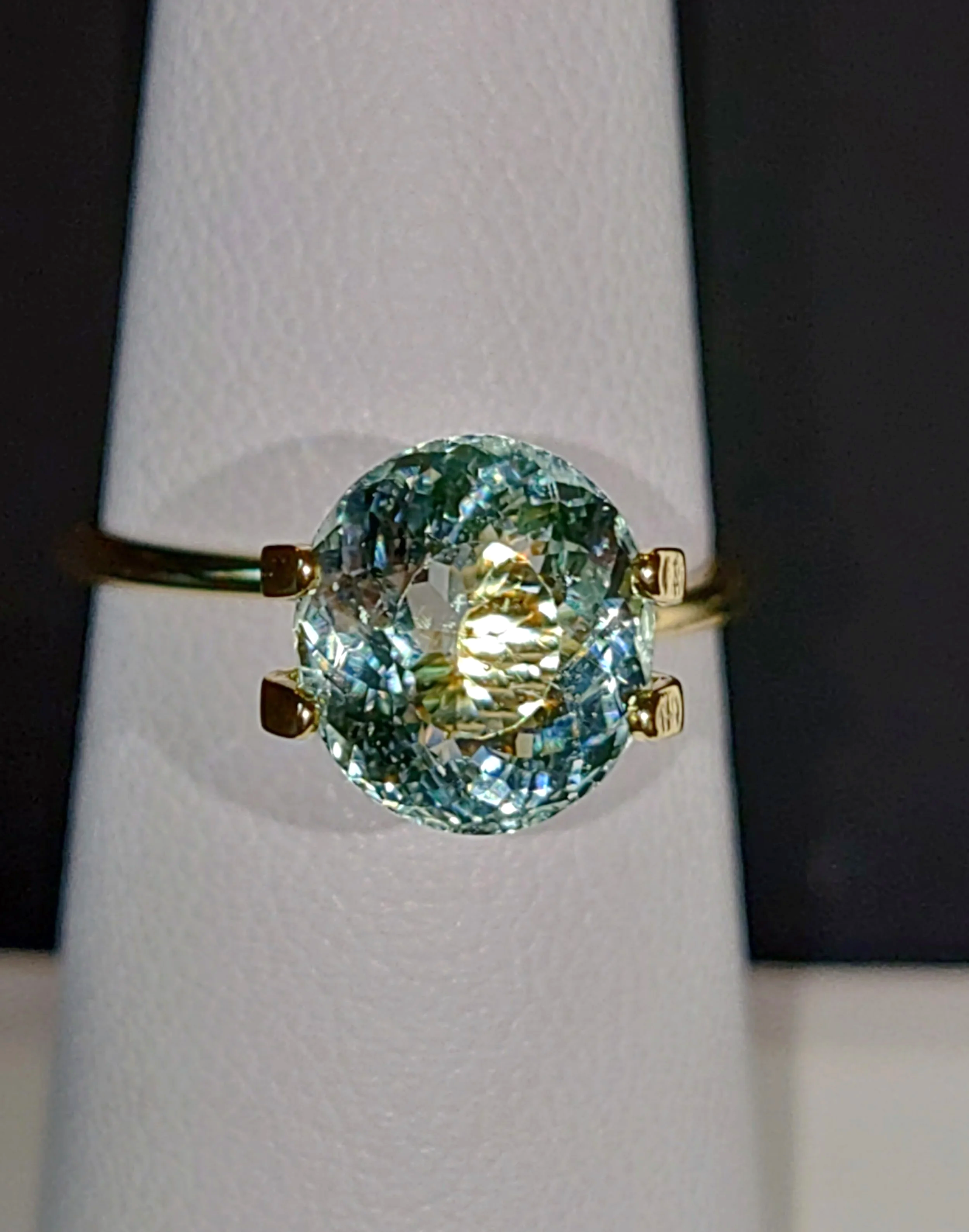 Genuine Neon Seafoam Titanium Tourmaline 2.60ct from TheCoveAtFoxHollow.com