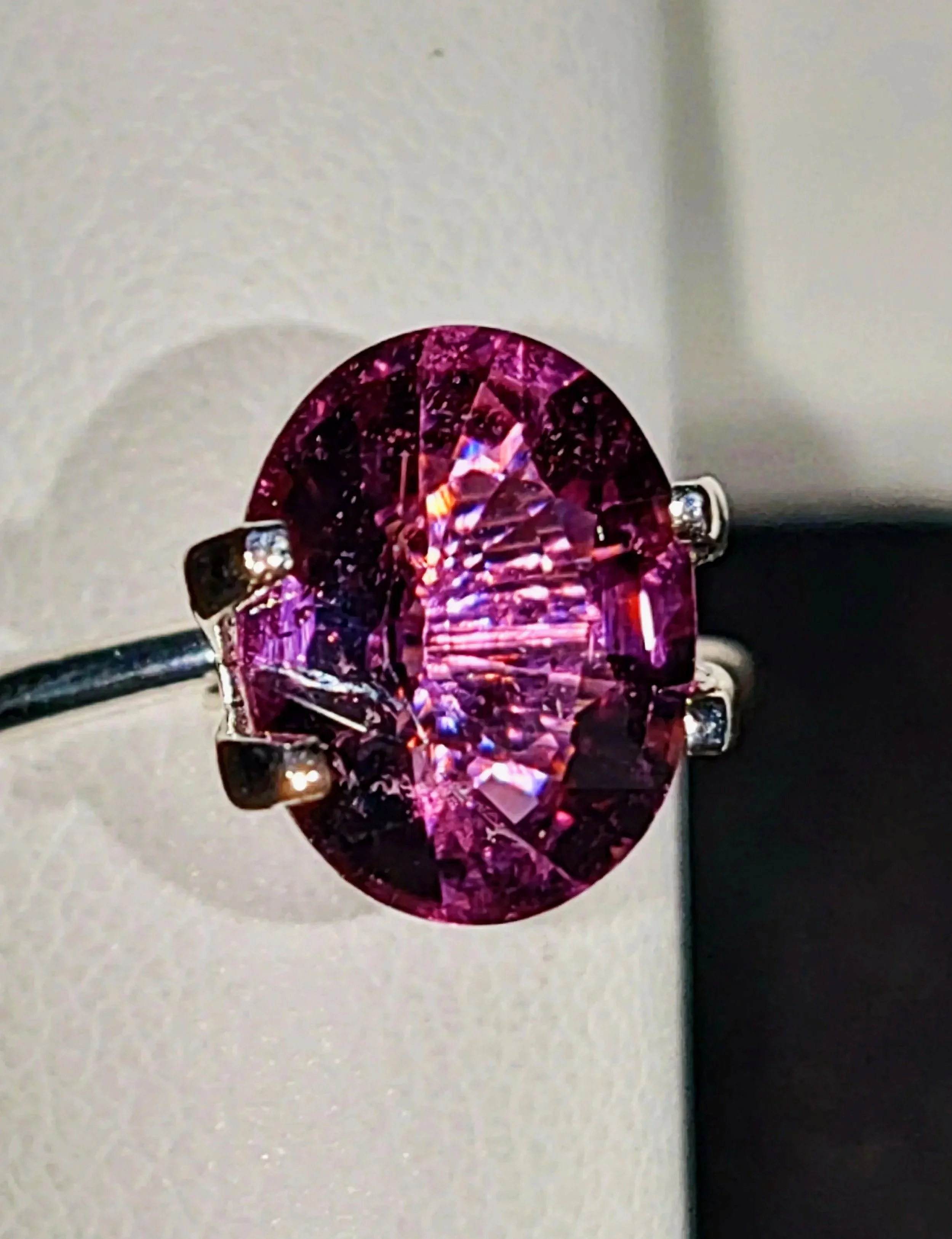 GIA Certified Genuine Purple Cuprian Tourmaline 2.64ct from TheCoveAtFoxHollow.com